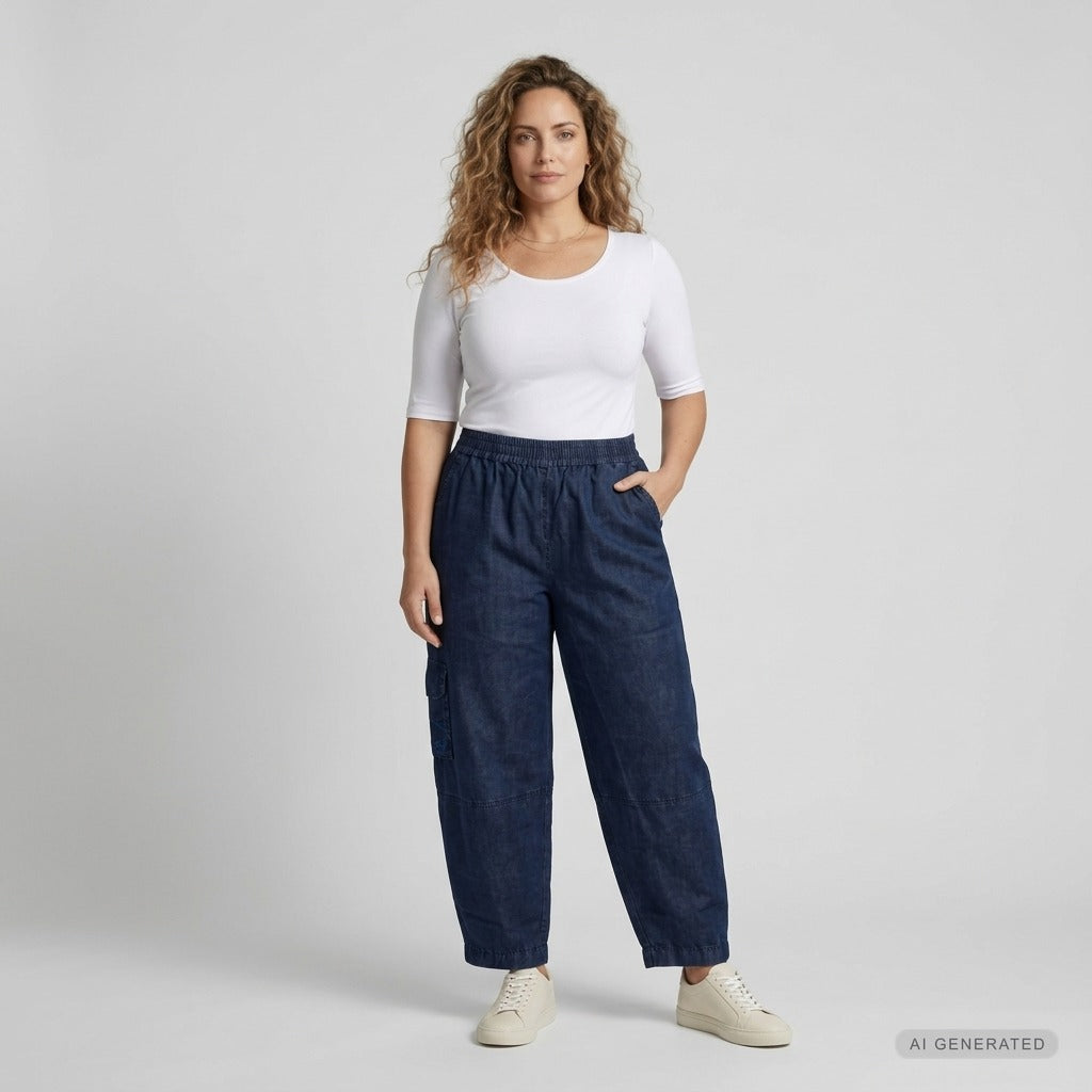 Pont Neuf PNIvalo Bukser 5999 NAVY BLUE