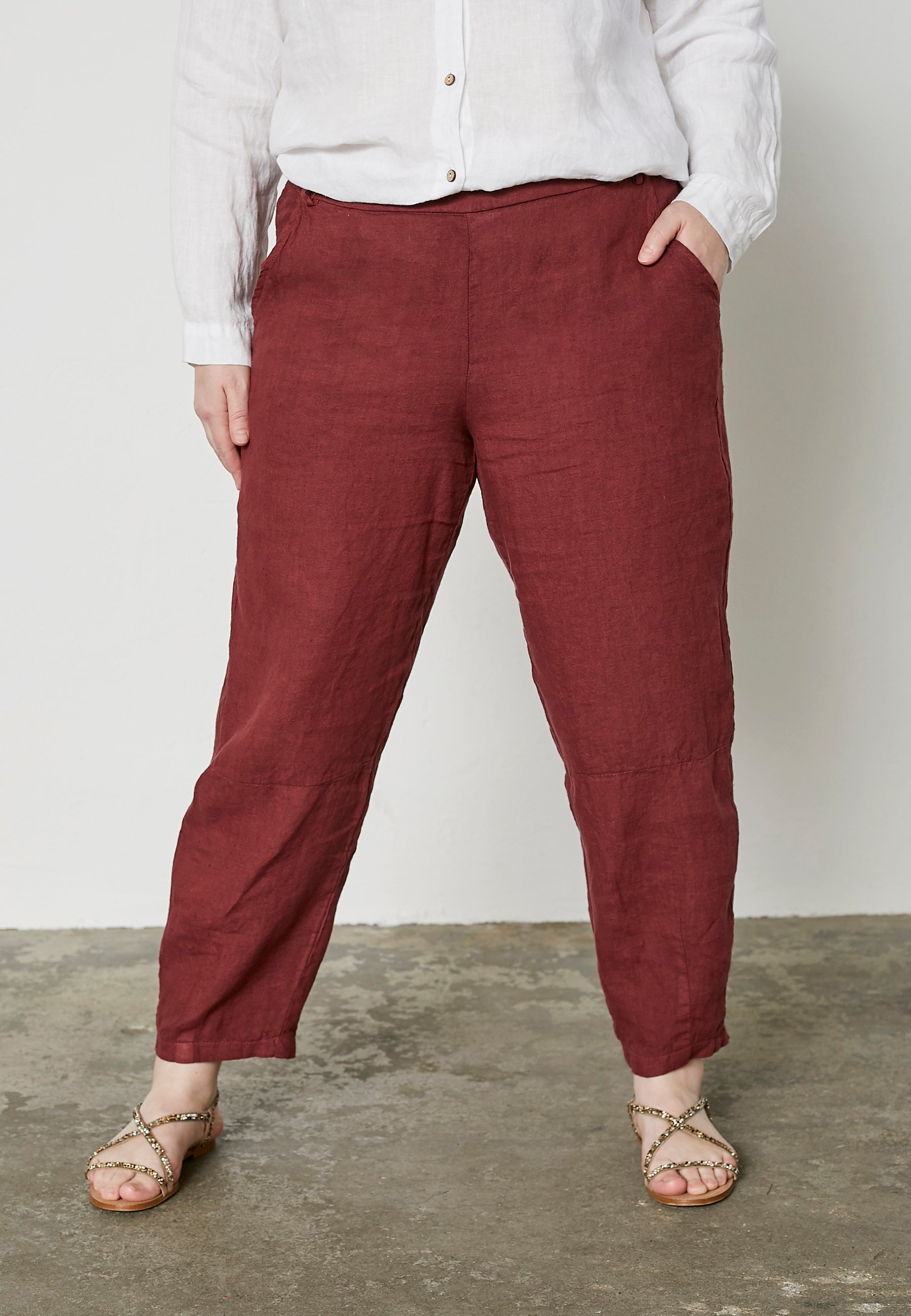 Pont Neuf PNJessi Bukser 2999 BORDEAUX RED
