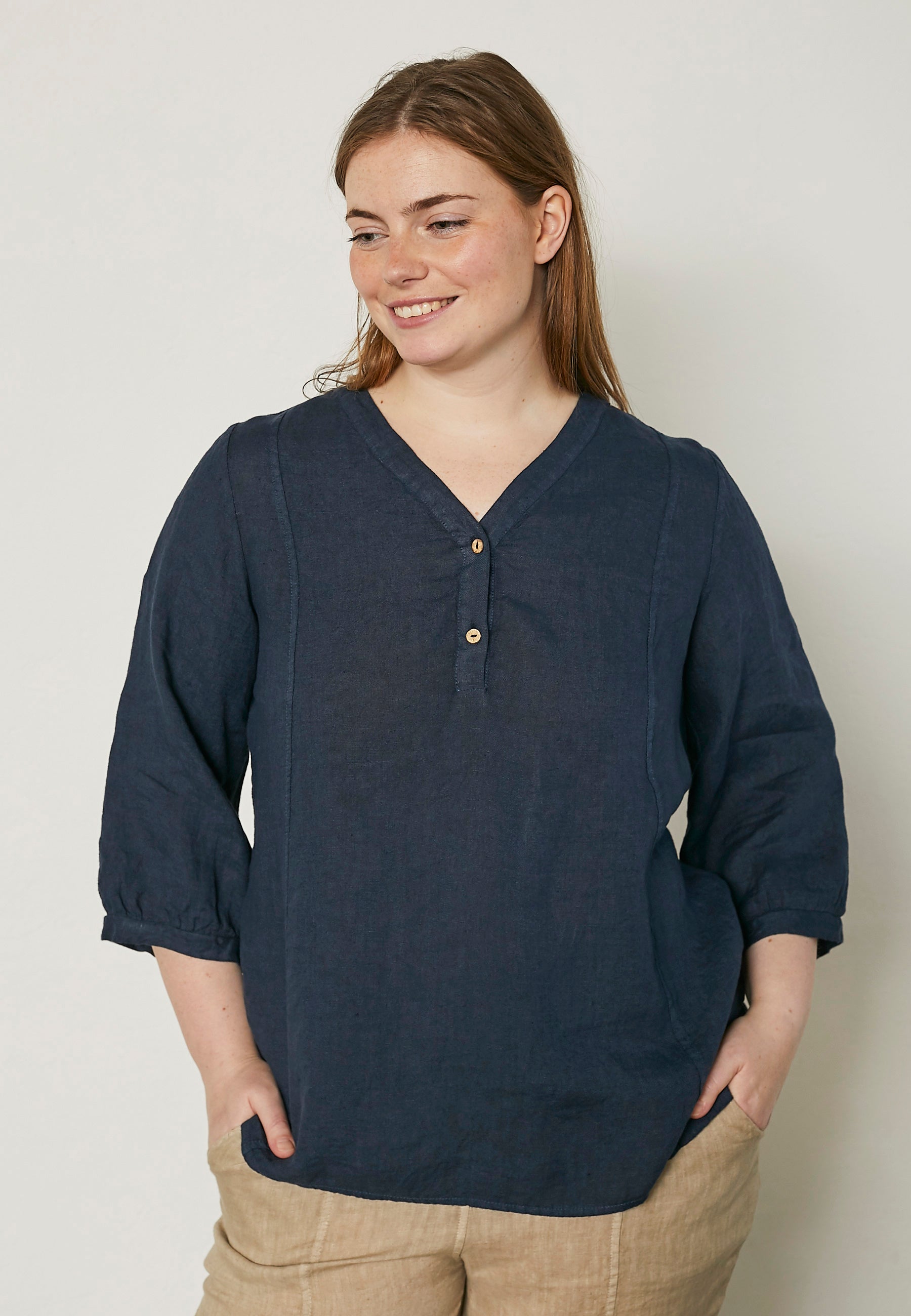 Pont Neuf PNJoelle Bluser 5999 NAVY BLUE