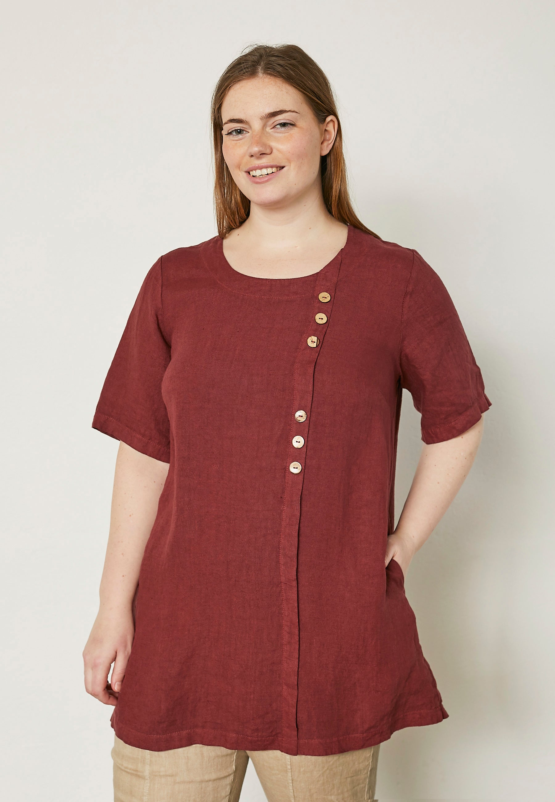 Pont Neuf PNJudy Tunikaer 2999 BORDEAUX RED