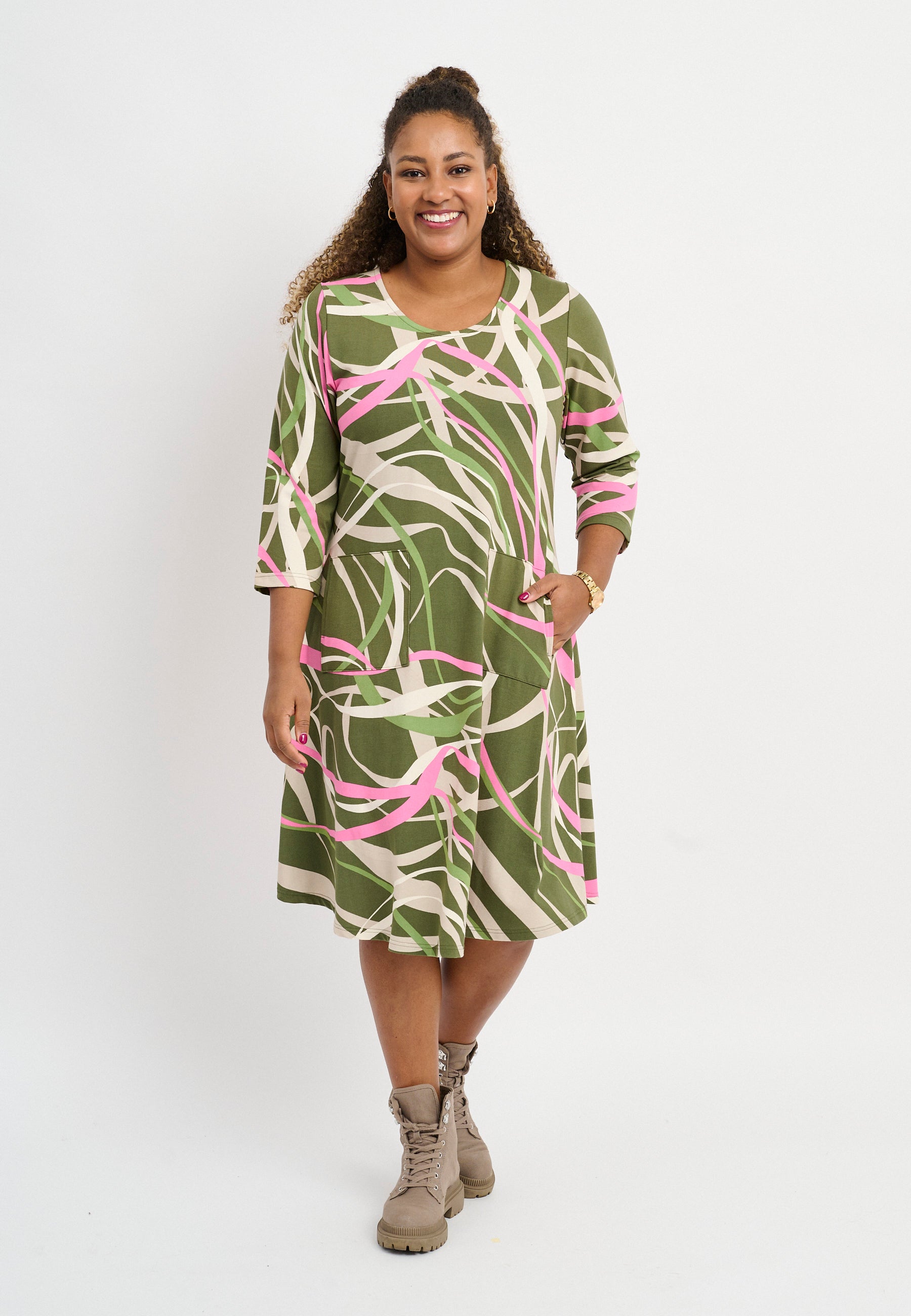 Pont Neuf PNKitty Kjoler 3506 Khaki Green