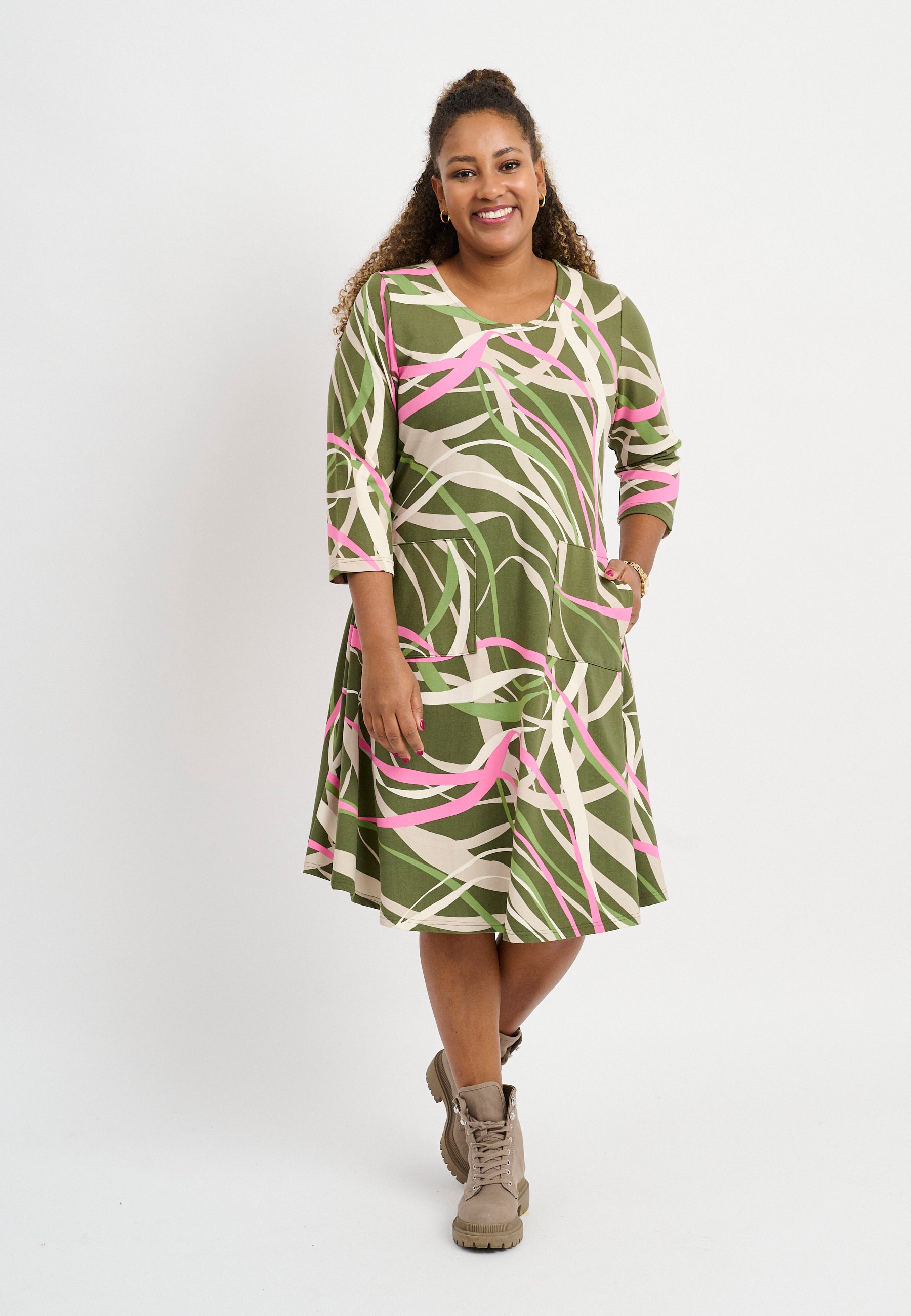 Pont Neuf PNKitty Kjoler 3506 Khaki Green