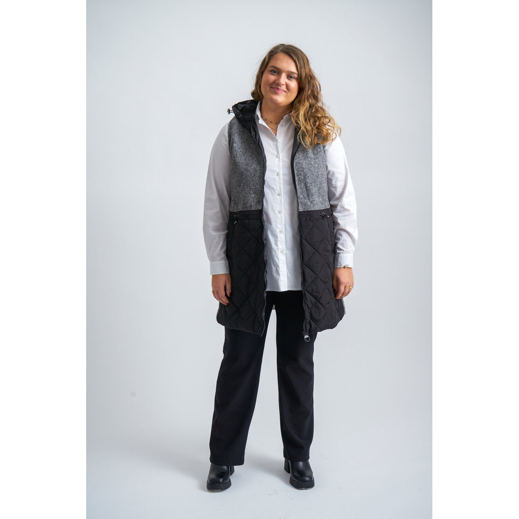Pont Neuf PNLarna Veste 750 grey melange