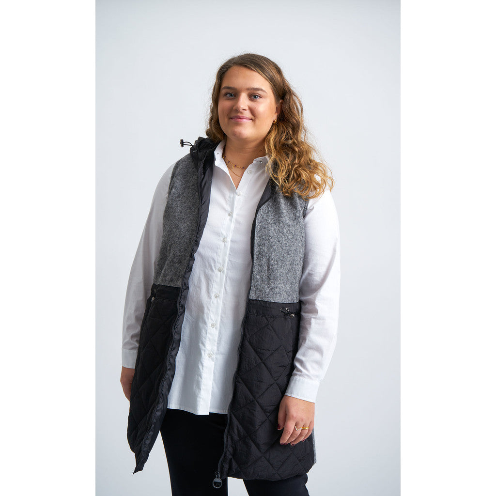 Pont Neuf PNLarna Veste 750 grey melange