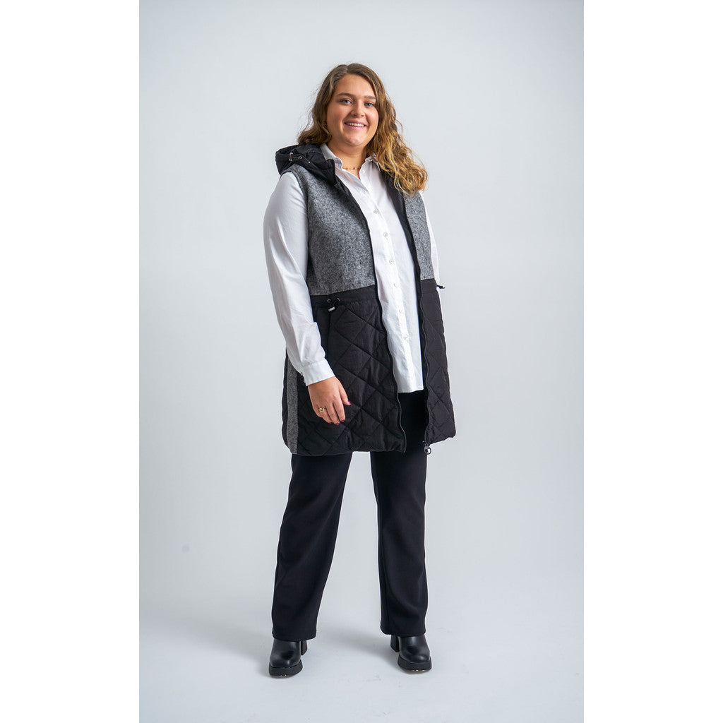 Pont Neuf PNLarna Veste 750 grey melange