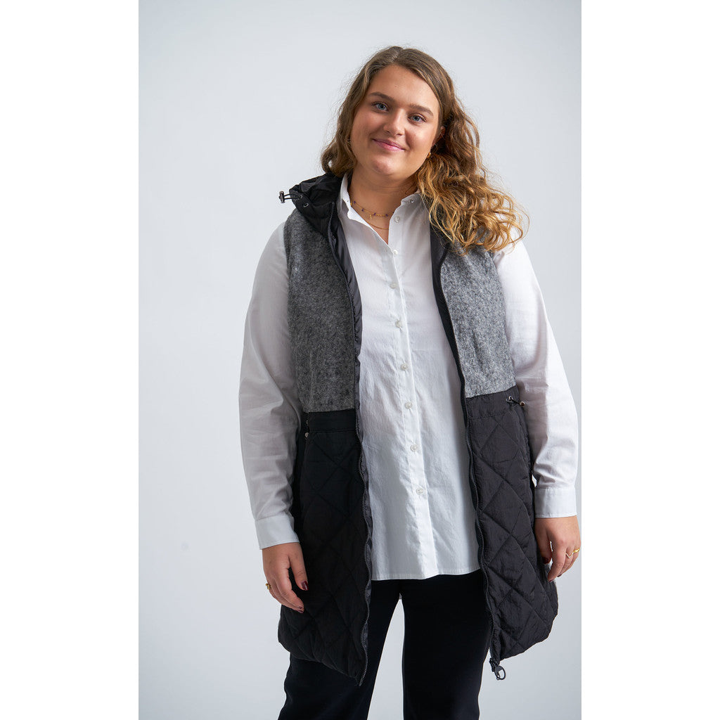 Pont Neuf PNLarna Veste 750 grey melange