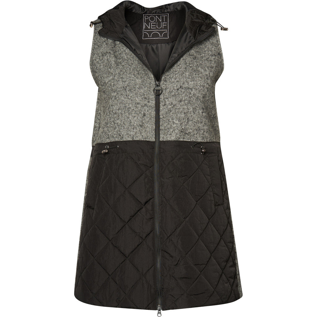 Pont Neuf PNLarna Veste 750 grey melange