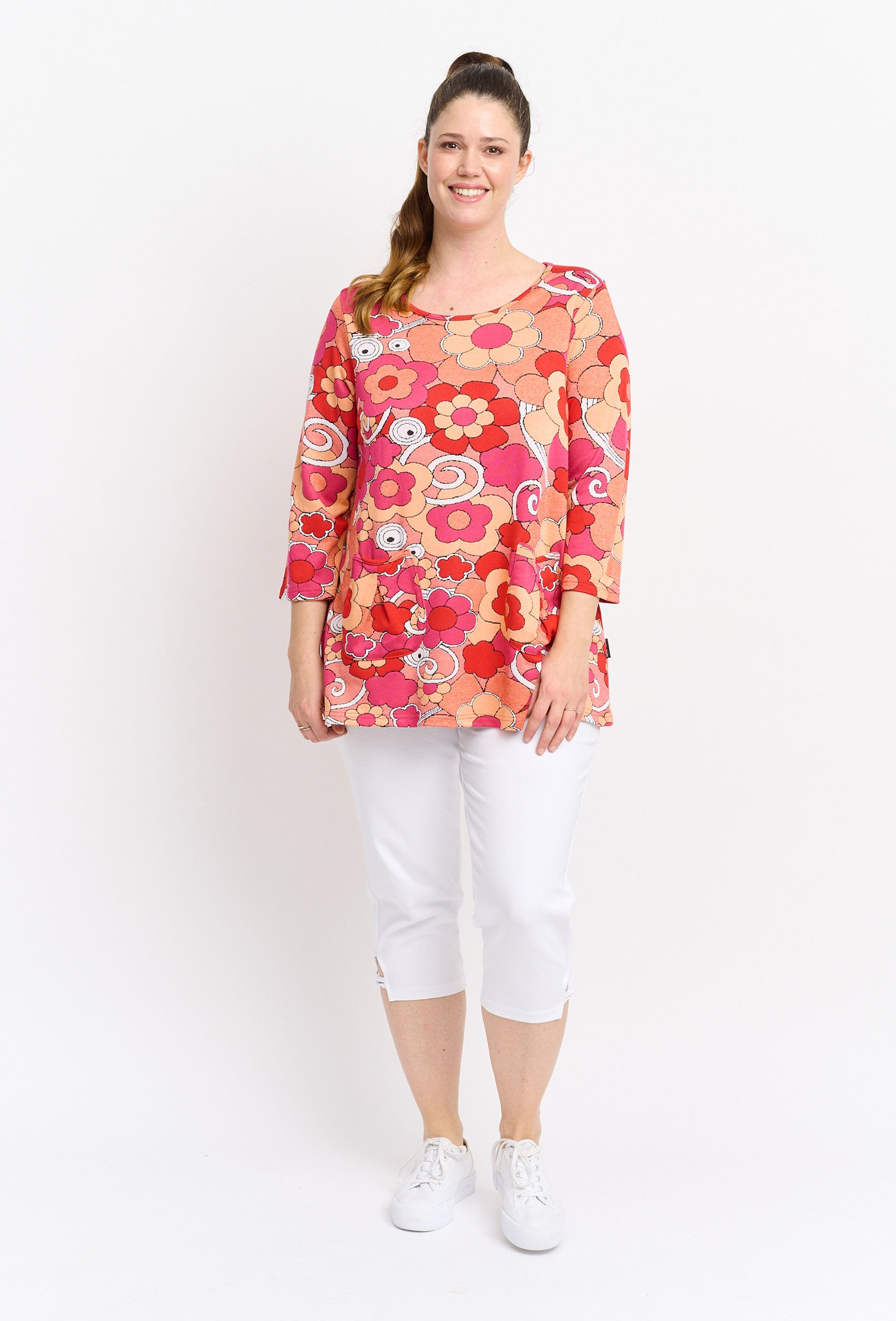 Pont Neuf PNLotte Bluser 163 Fuchsia