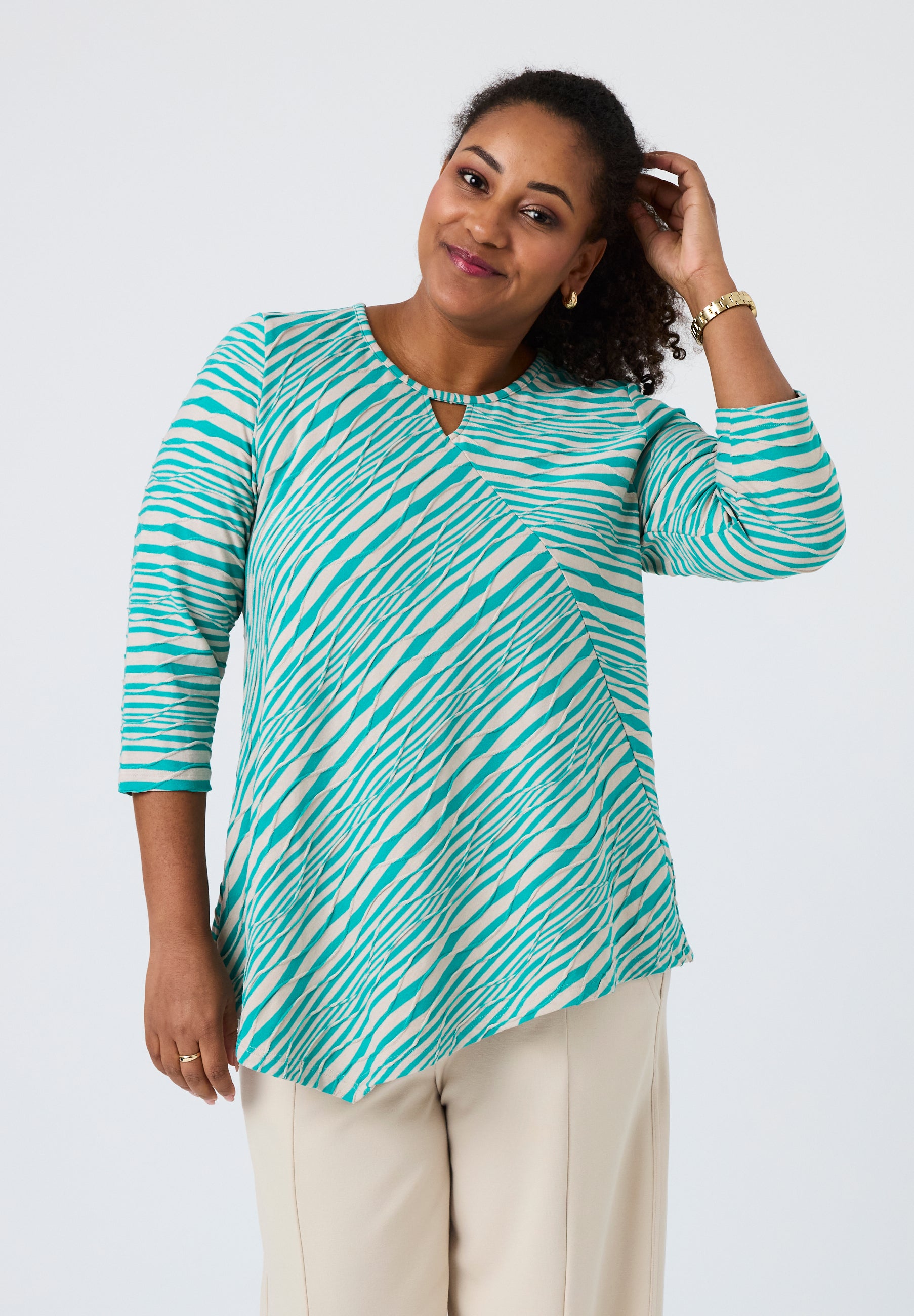 Pont Neuf PNMagrethe Toppe 3480 Aqua Green