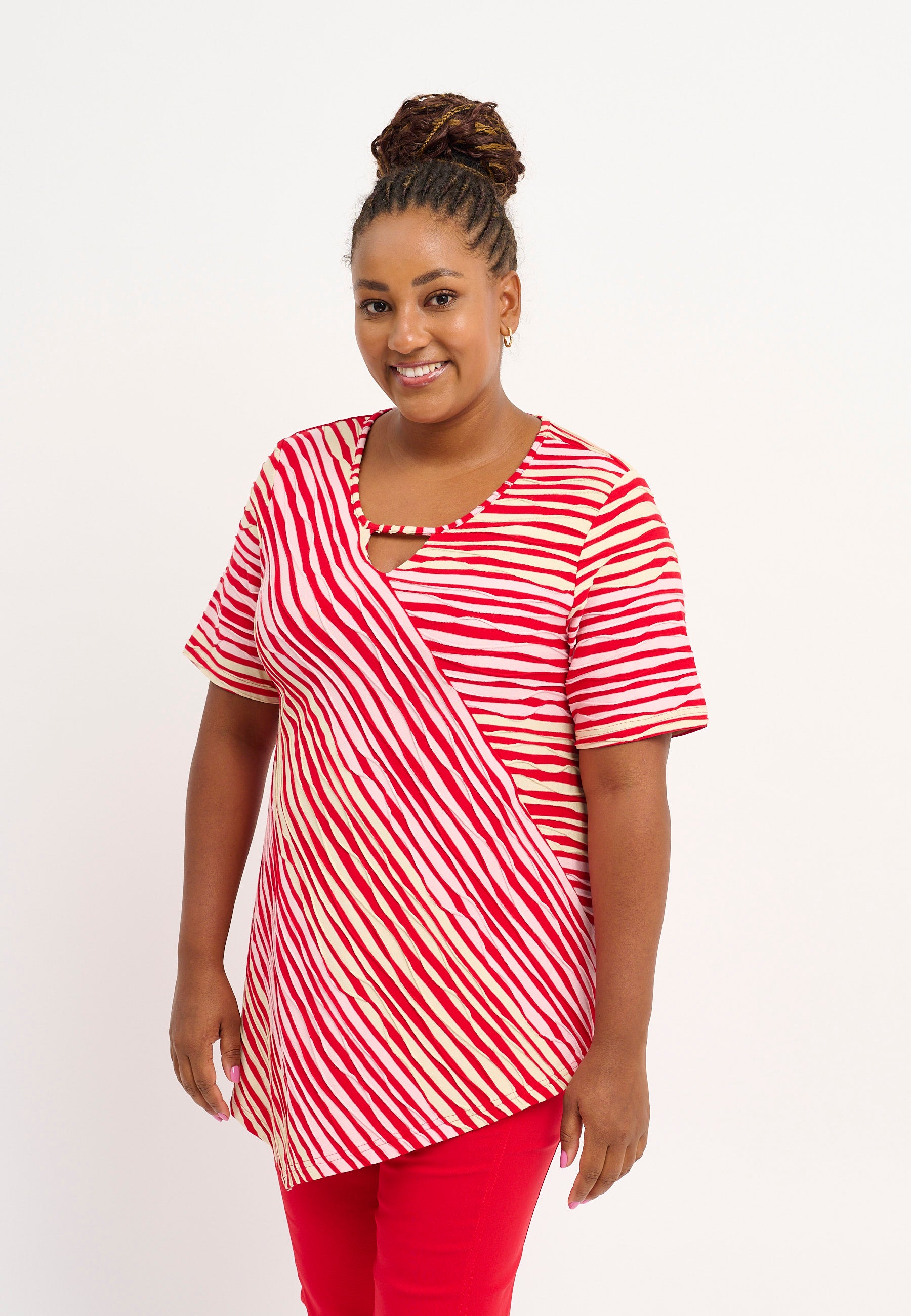 Pont Neuf PNMagrethe Sia Bluser 2700 Tomato