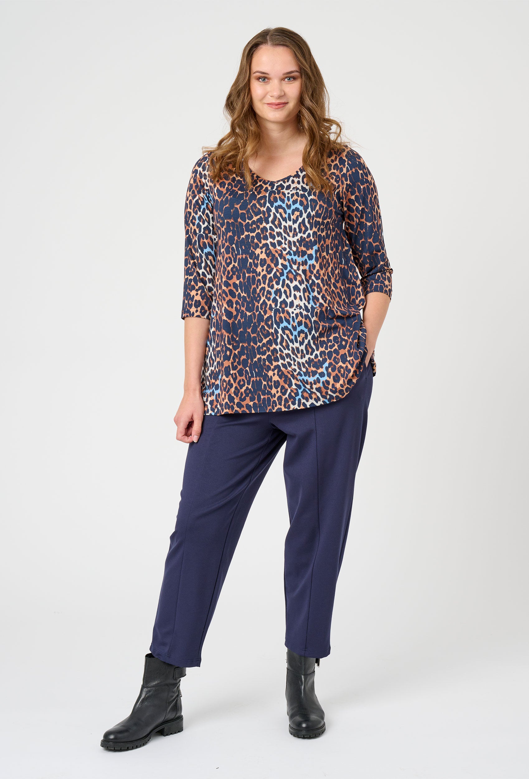 Pont Neuf PNMaj Tea Bluser 520 Navy