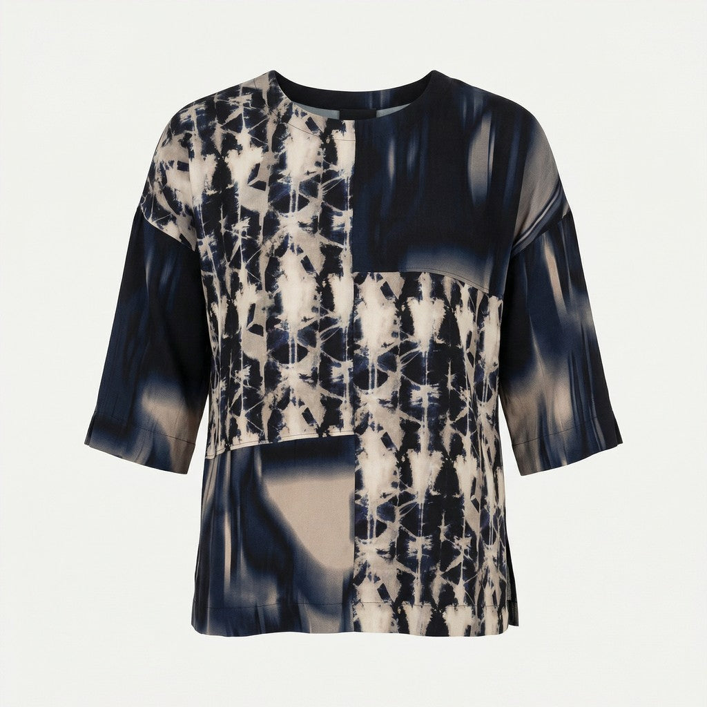 Pont Neuf PNMedigan Bluser 5950 Midnight Blue