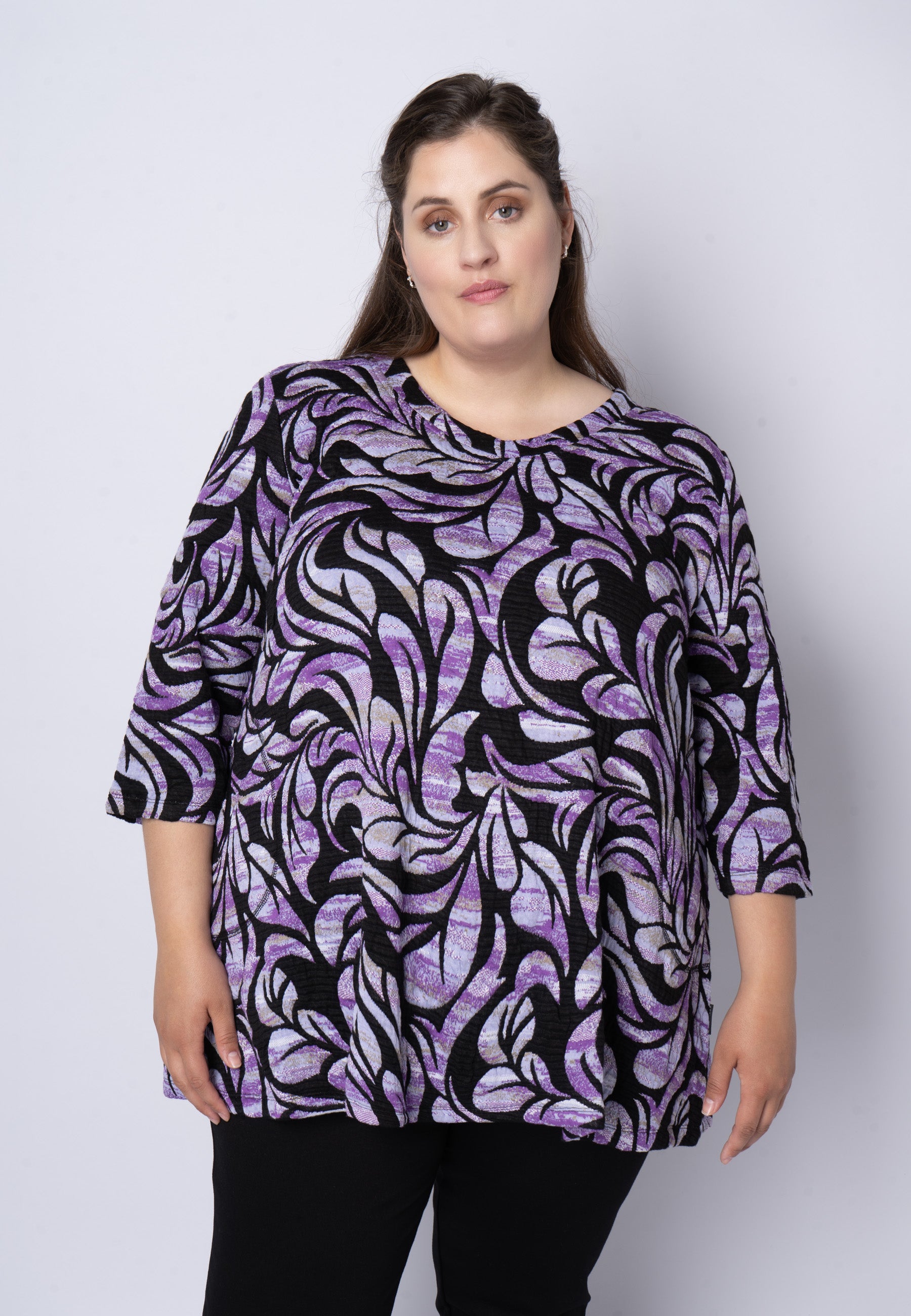 Pont Neuf PNMelina Tunikaer 7500 PURPLE