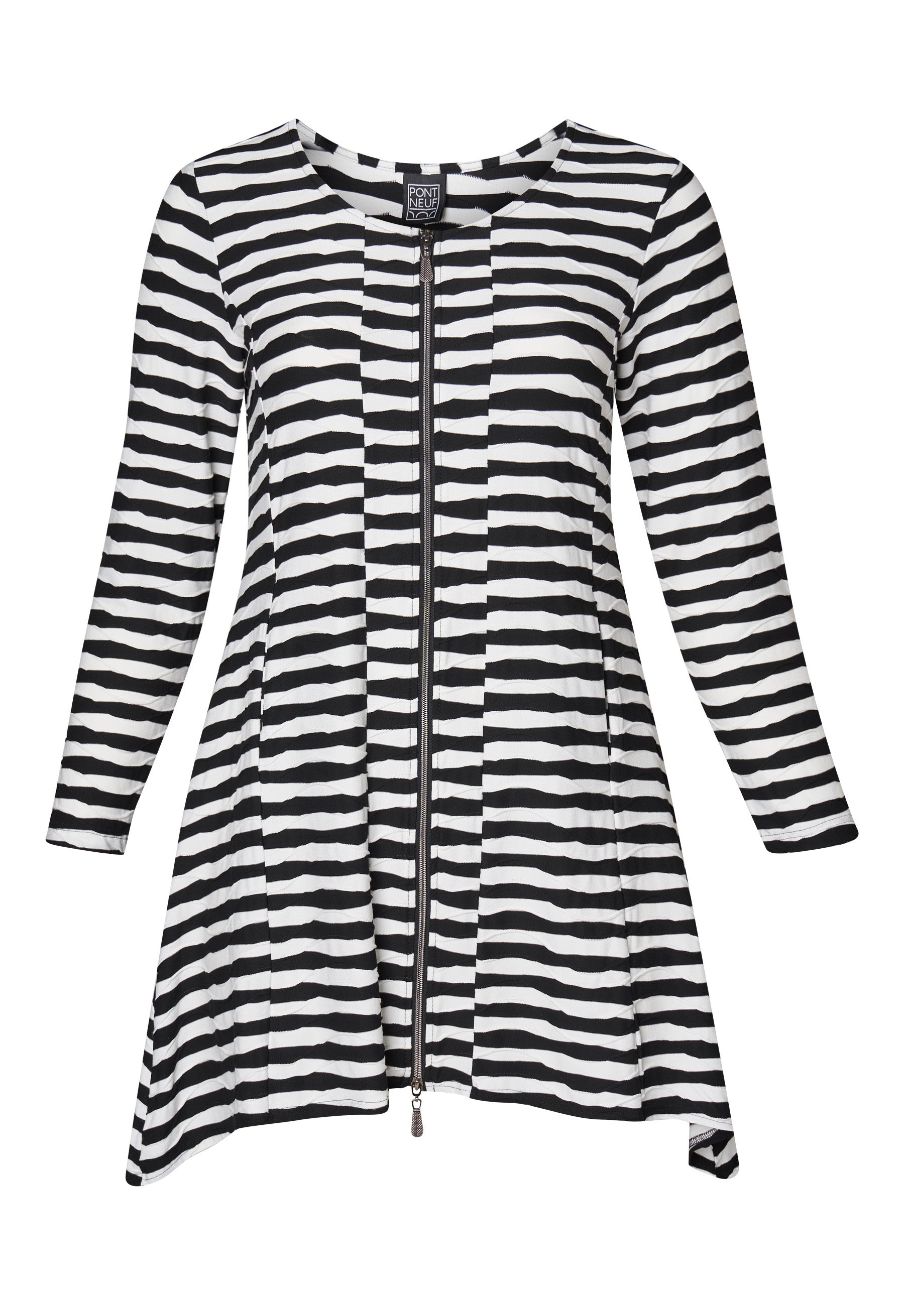 Pont Neuf PNMelissa Cardigan 805 Black/white 
