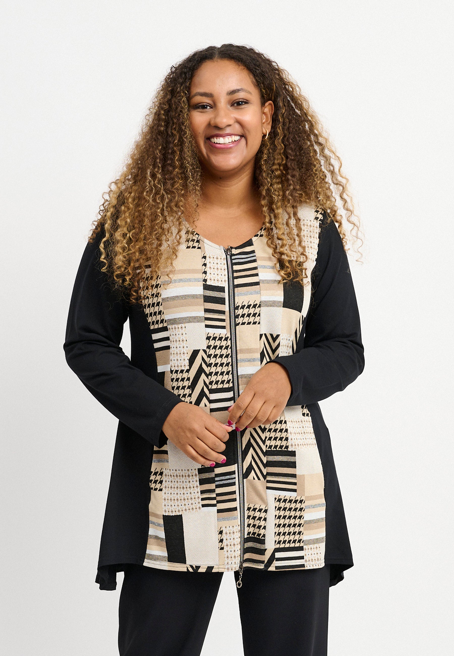 Pont Neuf PNMelissa Short Cardigan 1200 SAND