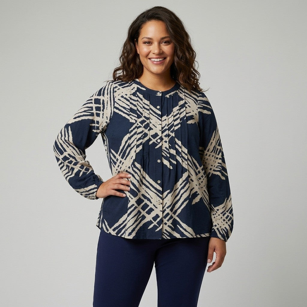 Pont Neuf PNMinnie Bluser 5999 NAVY BLUE