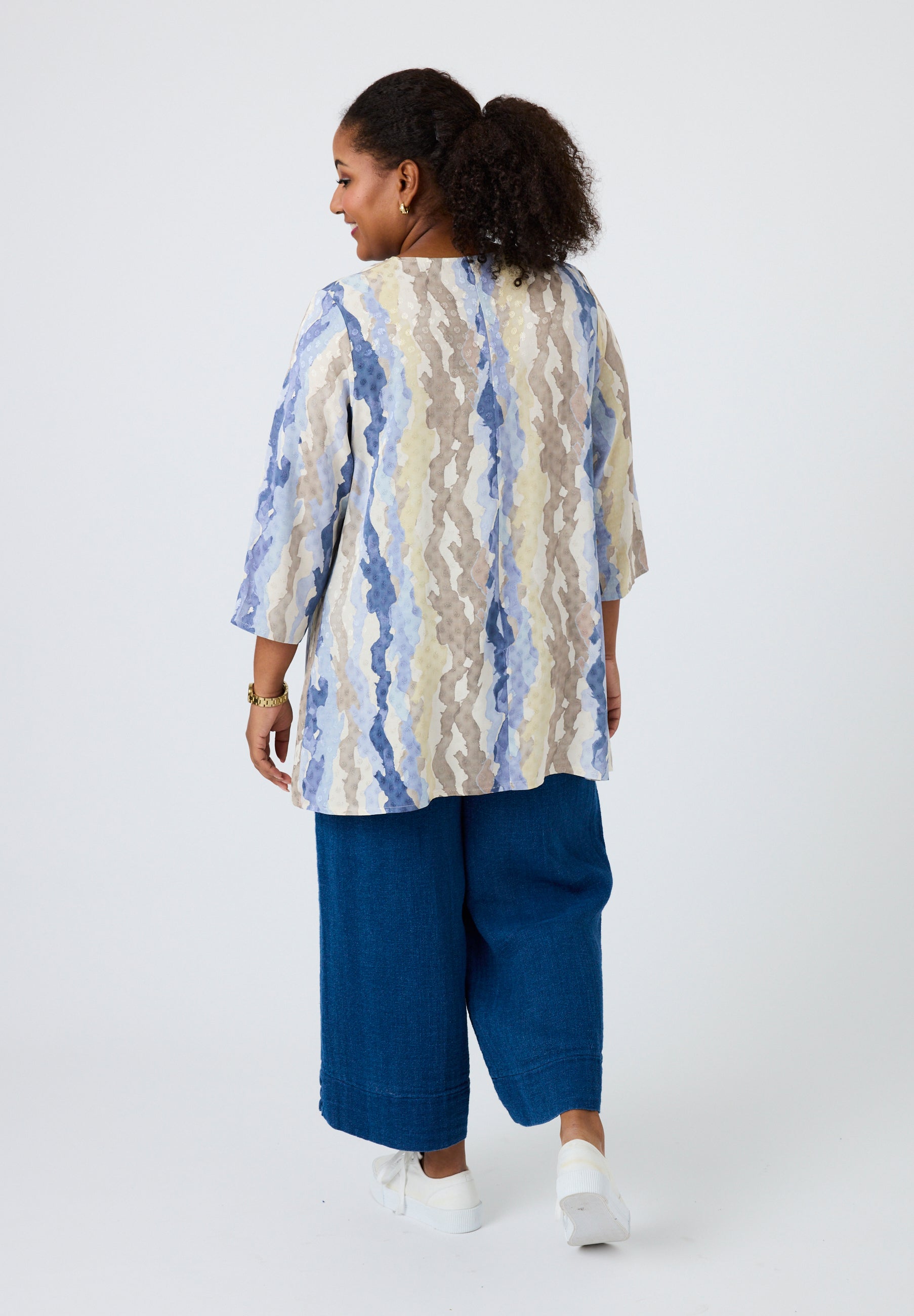 Pont Neuf PNNadina Bluser 5275 Denim blue