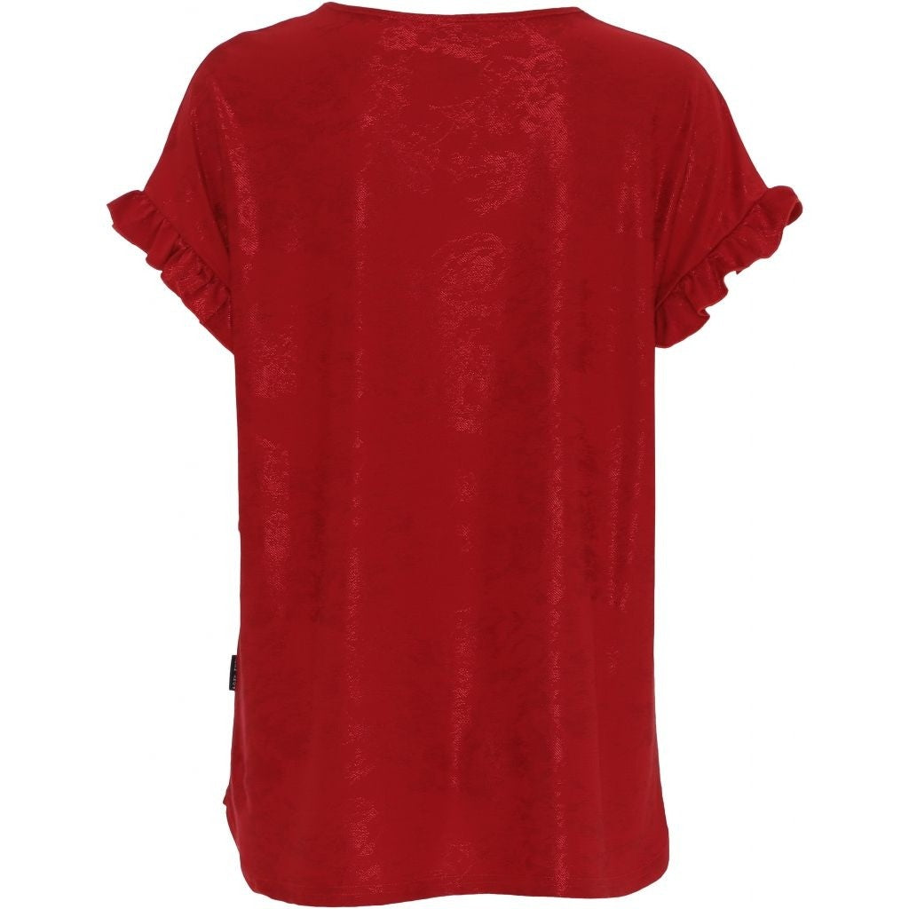 Pont Neuf PNOlga Bluser 354 Warm Red