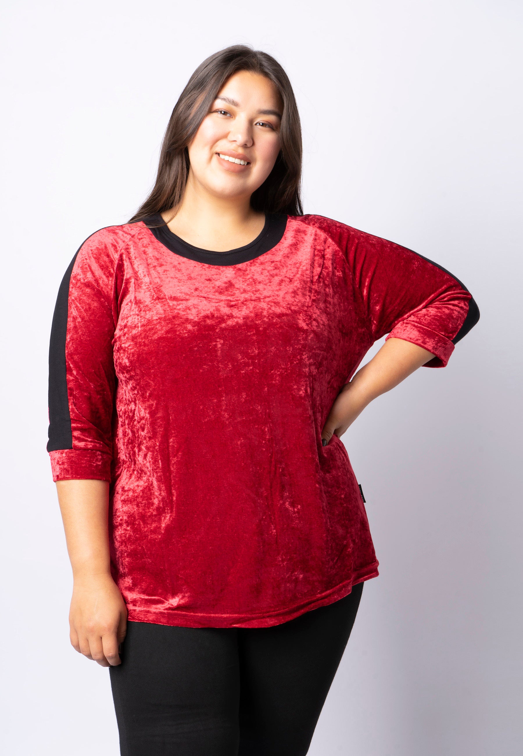 Pont Neuf PNRihana Bluser 354 Warm Red