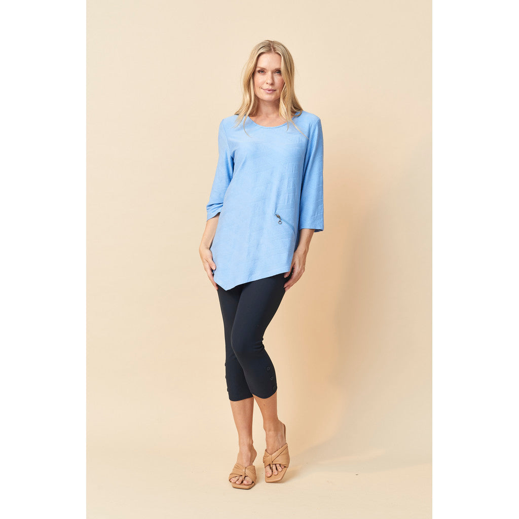 Pont Neuf PNRosalina Bluser 507 - Light Blue