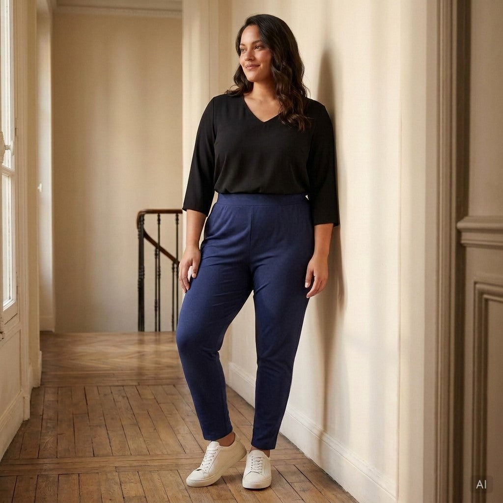 Pont Neuf PNRosie Leggings 520 Navy