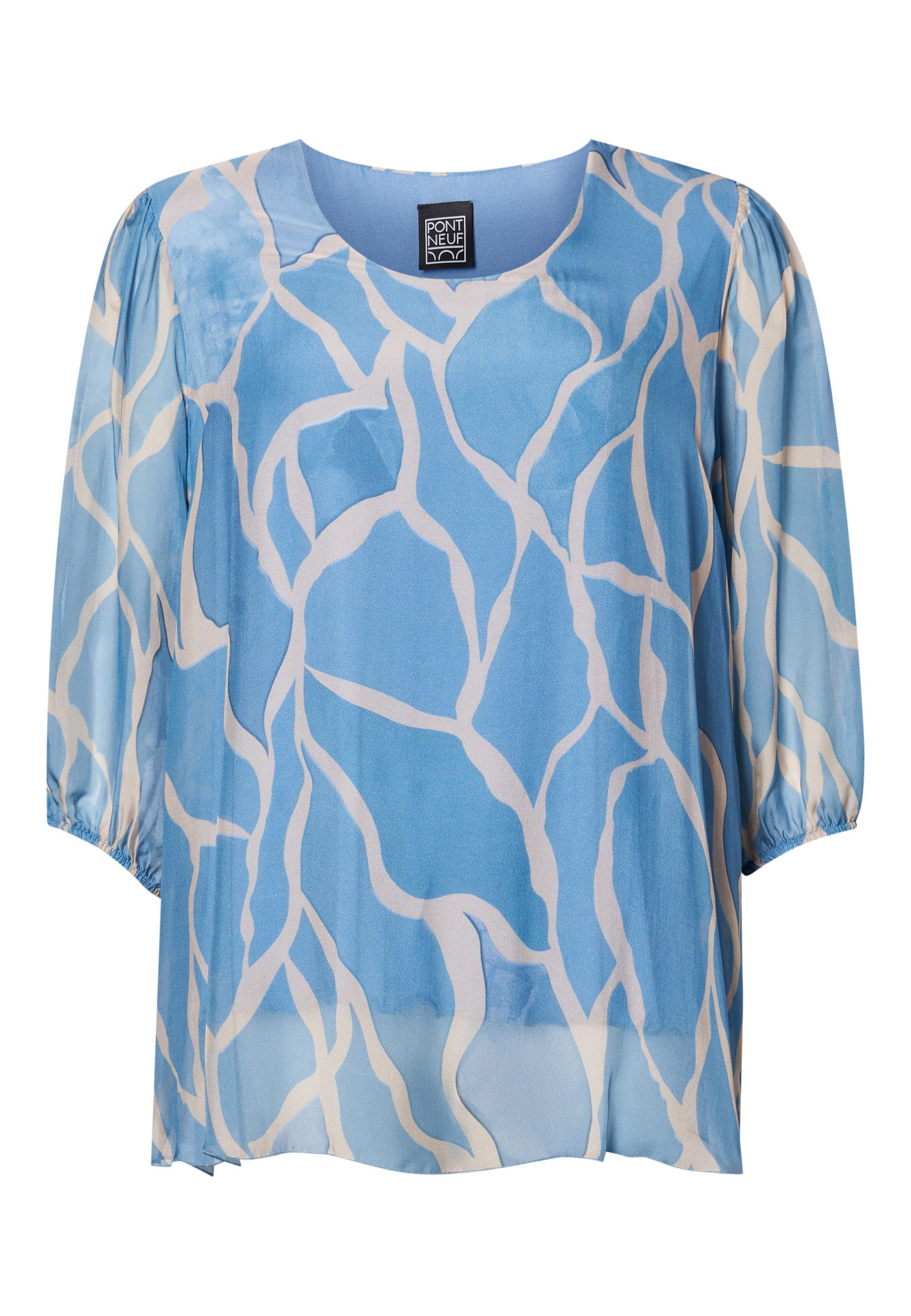 Pont Neuf PNSanni Bluser 5250 Soft Blue