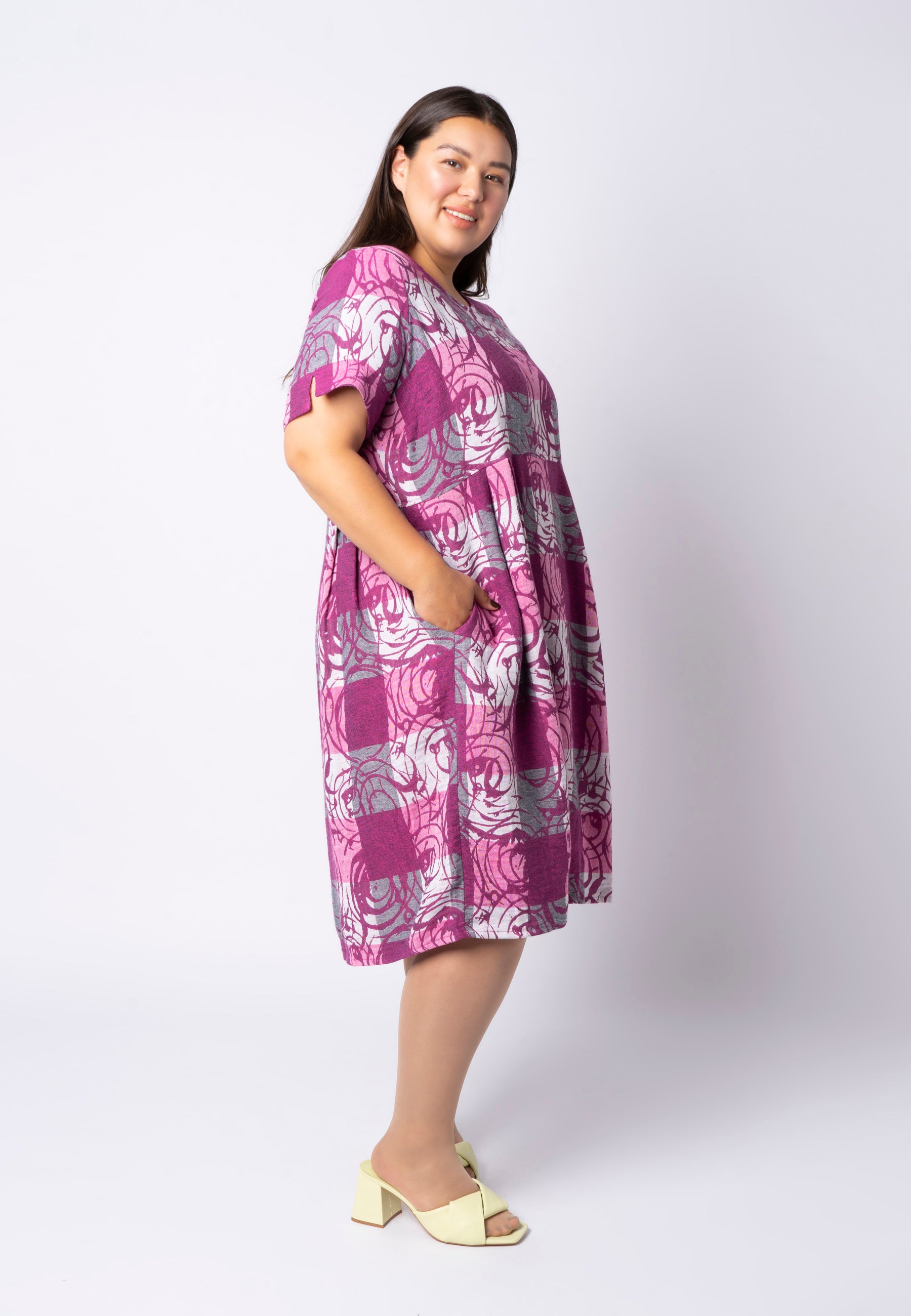 Pont Neuf PNSina Kjoler 304 Bright Pink