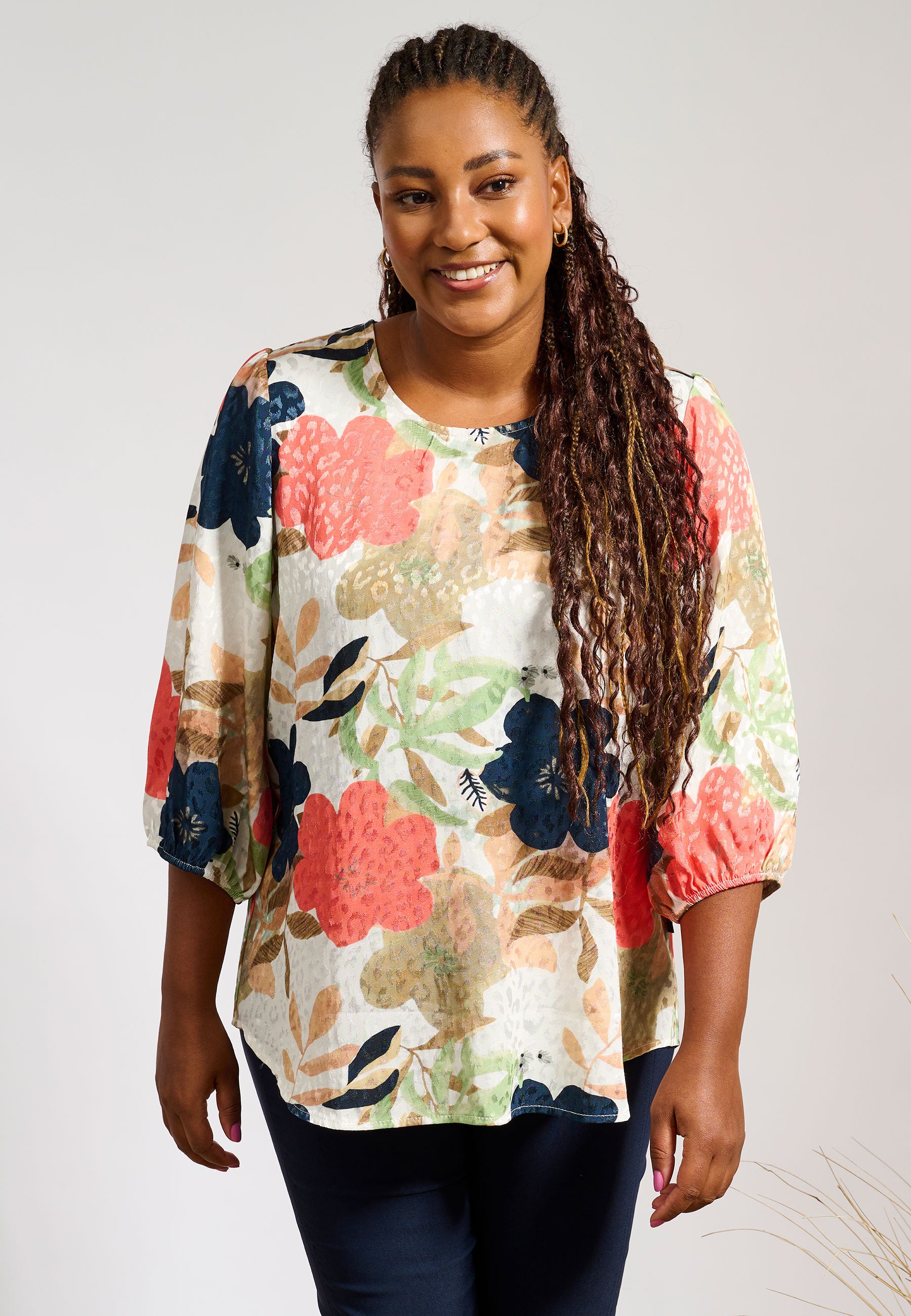 Pont Neuf PNTrud Bluser 5999 NAVY BLUE