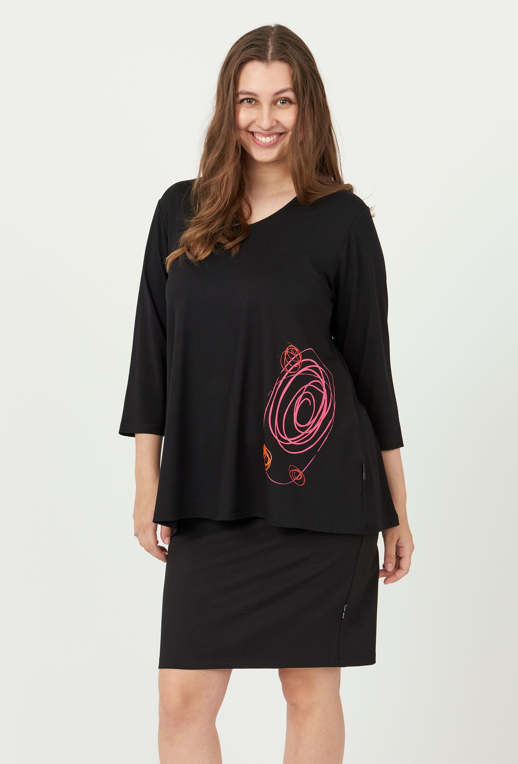 Pont Neuf PNTulle Bluser 999 Black