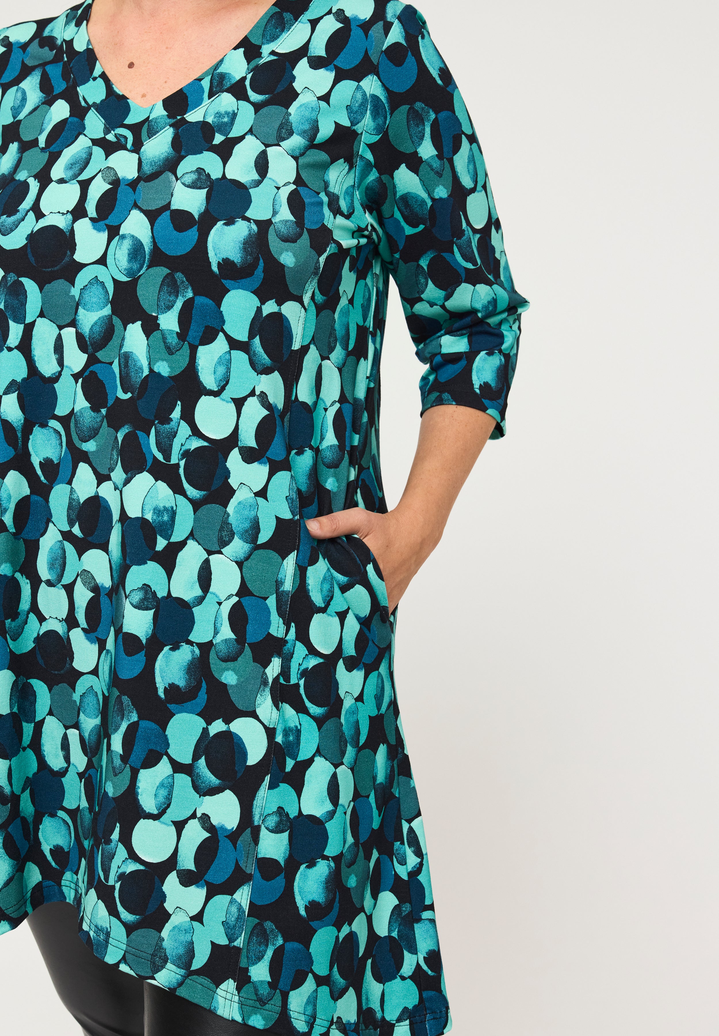 Pont Neuf PNTusja Tunikaer 5052 Petrol Blue