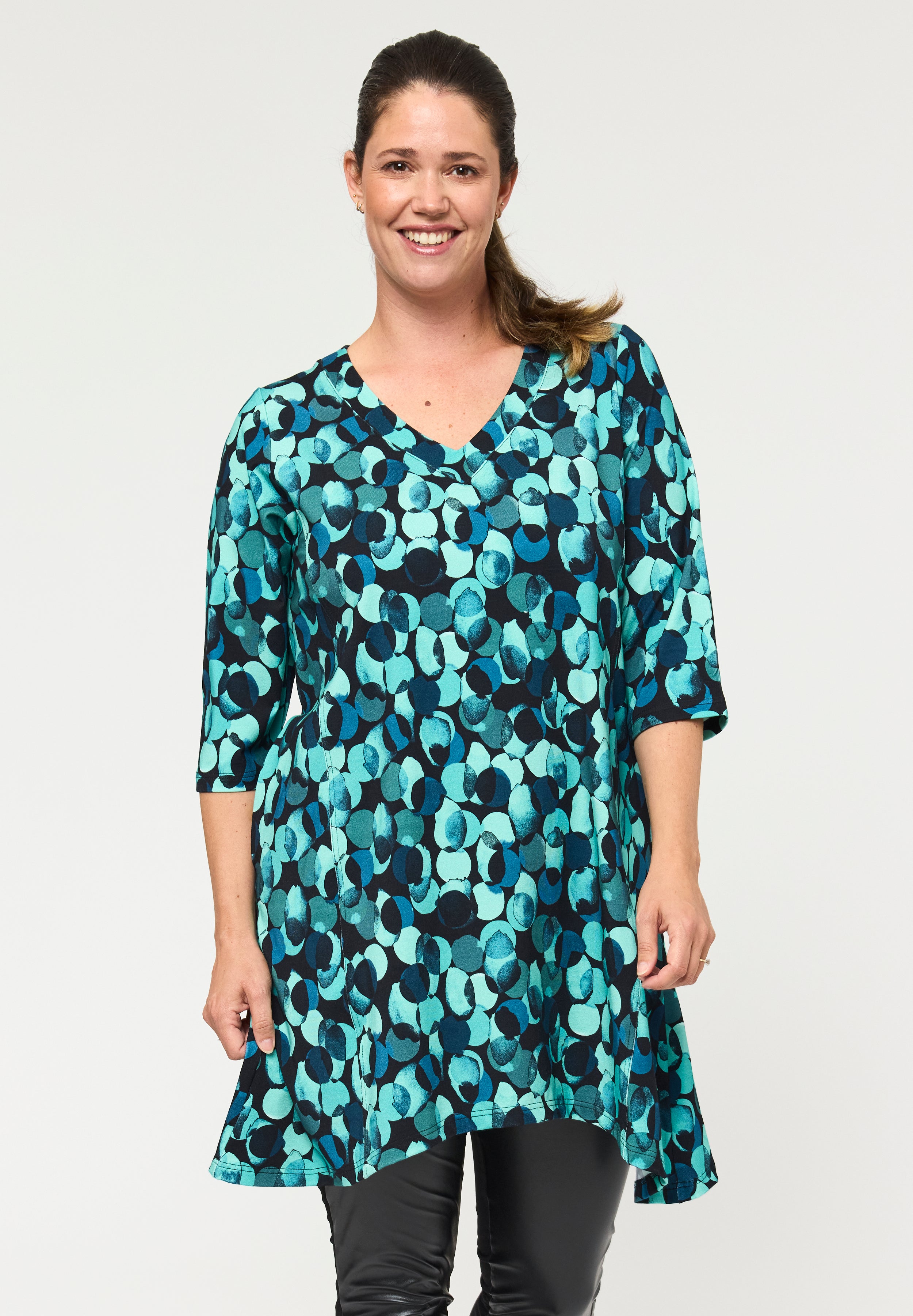 Pont Neuf PNTusja Tunikaer 5052 Petrol Blue