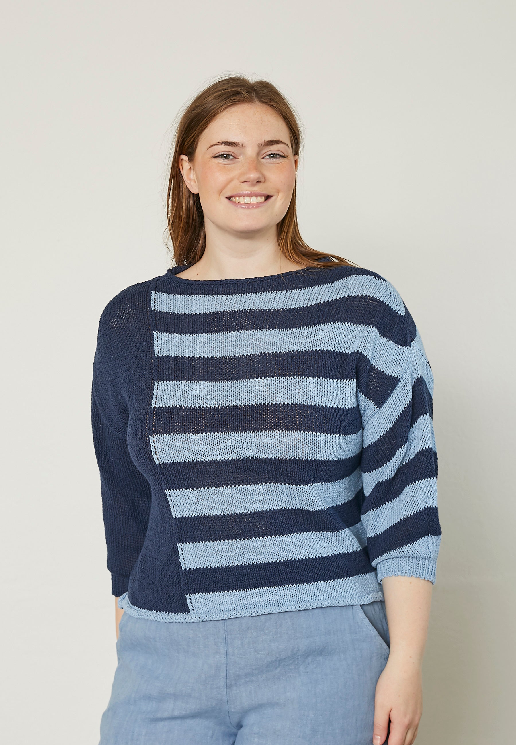 Pont Neuf PNYanne Knit Pullover 5999 NAVY BLUE