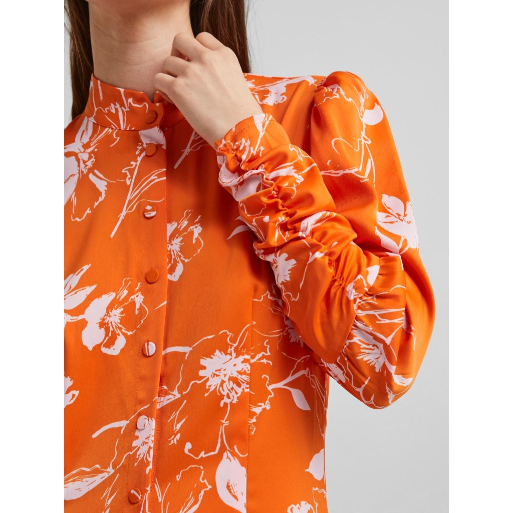 Y.A.S Paris LS long dress Dress Orange ochre