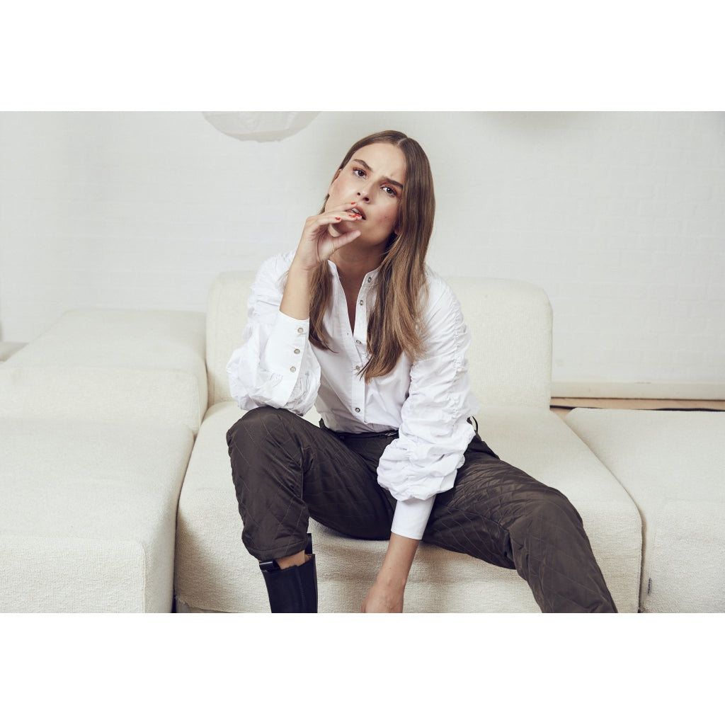 Co'couture Phoebe quilt pant Pants Army