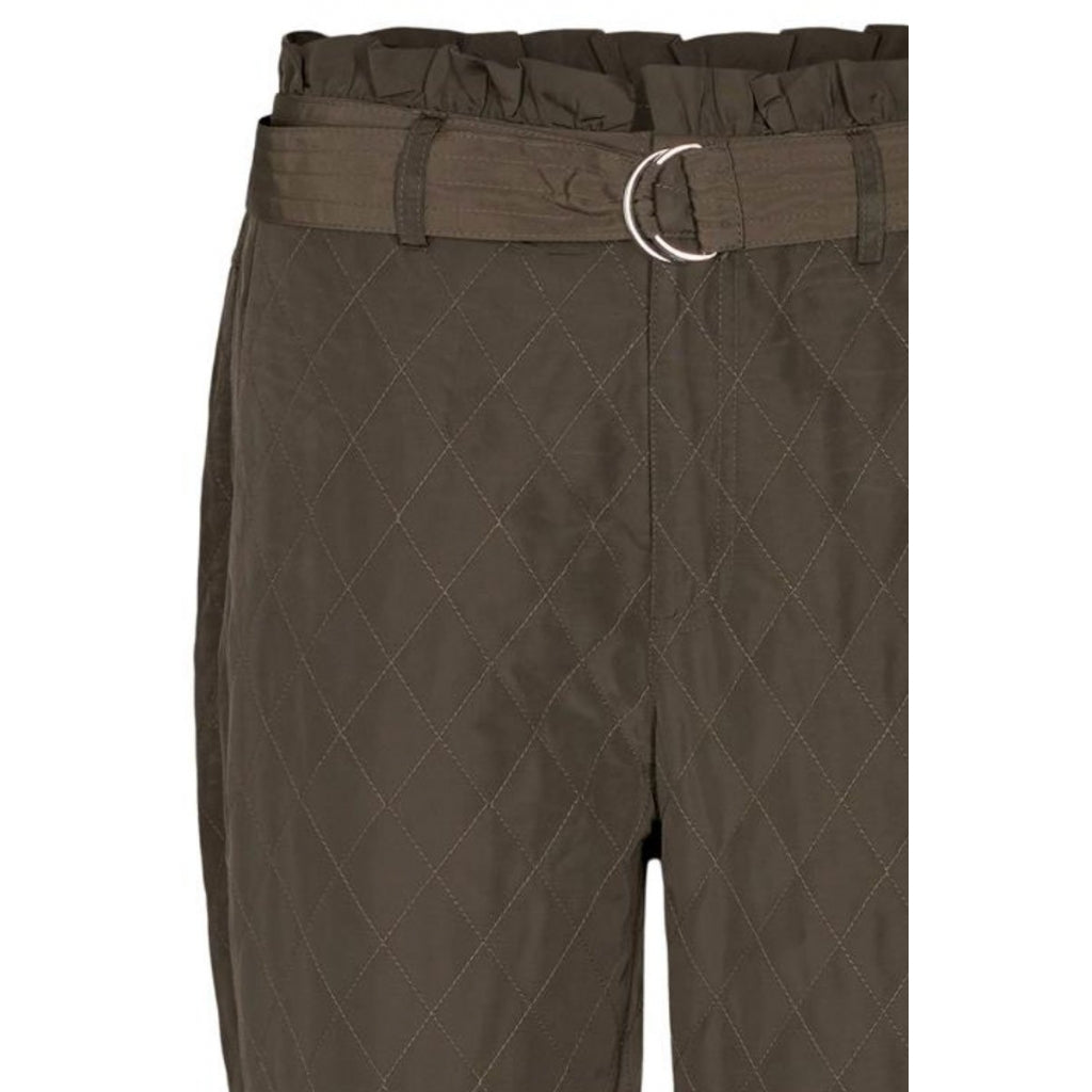 Co'couture Phoebe quilt pant Pants Army