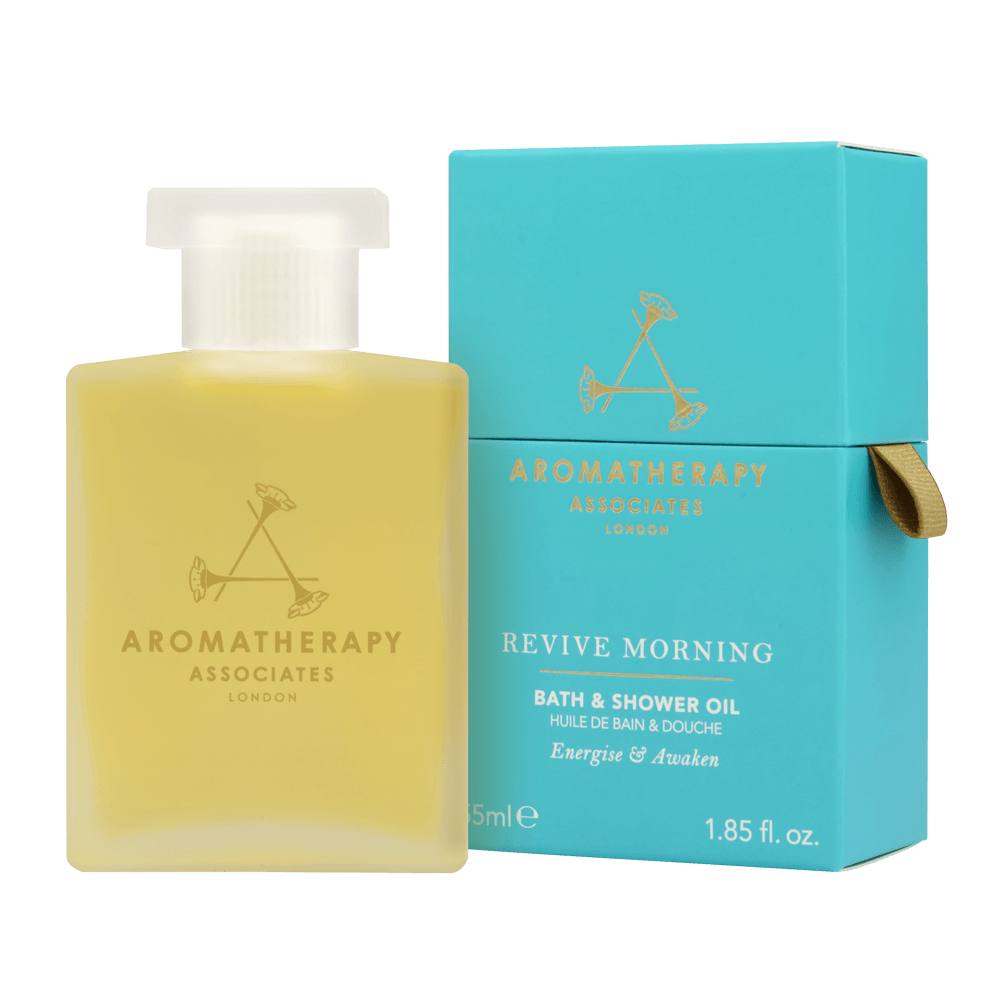 Aromatherapy Associates Revive morgen bad- og bruseolie, 55 ml flaske.