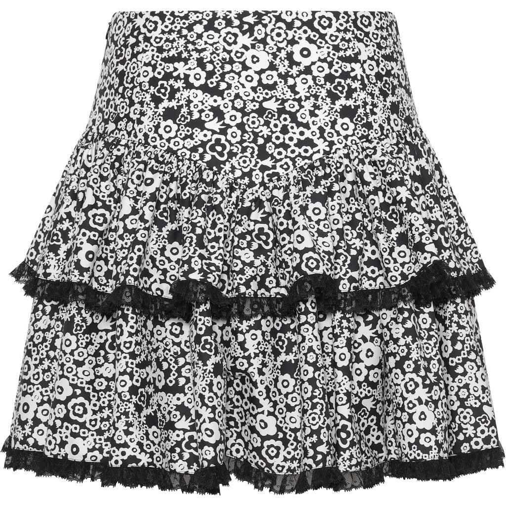 Custommade Renna skirt Skirt Anthracite black