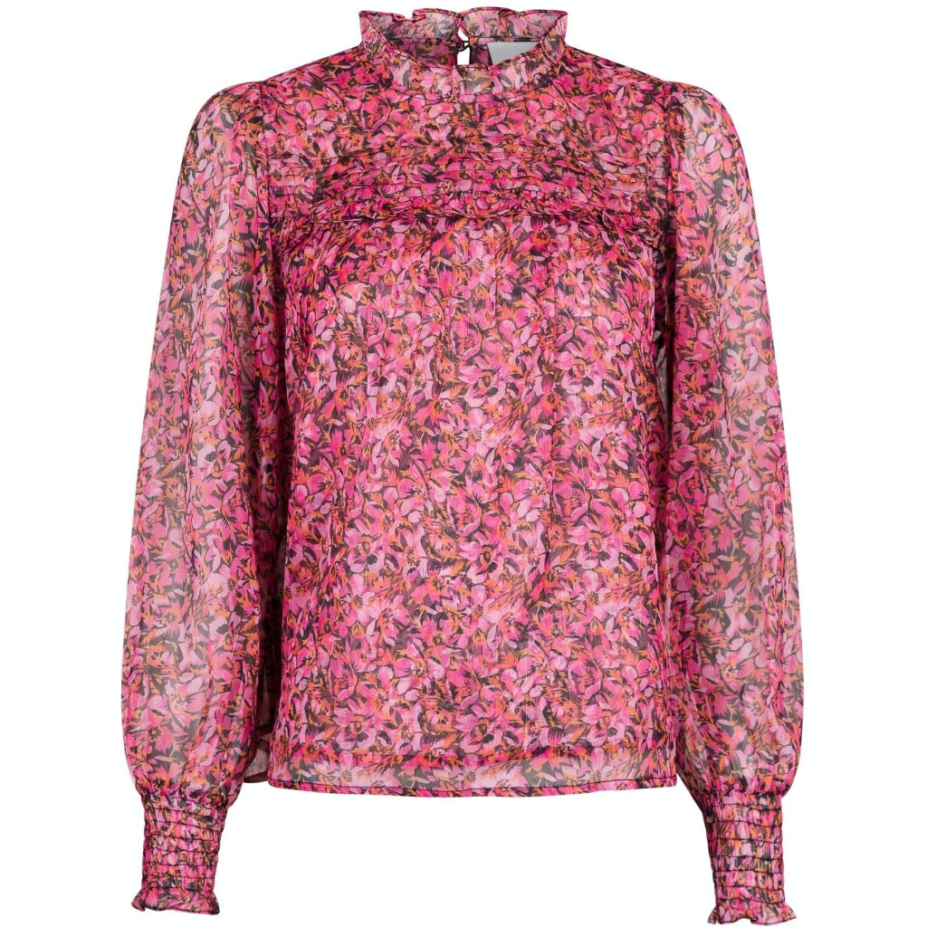 Neo Noir Rhoda blossom blouse Skjorter og bluser Pink