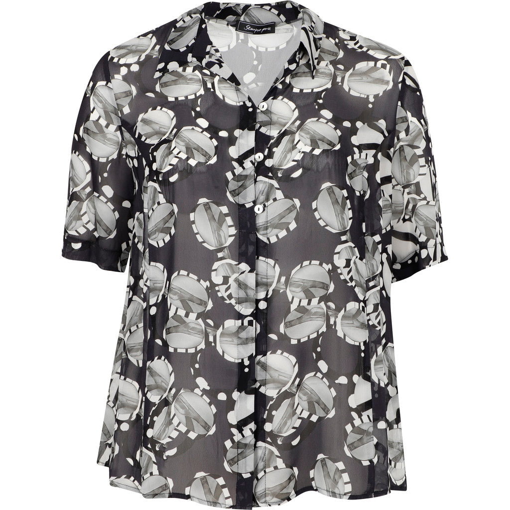 Sempre Piu SEBlouse Bluser 020 Navy