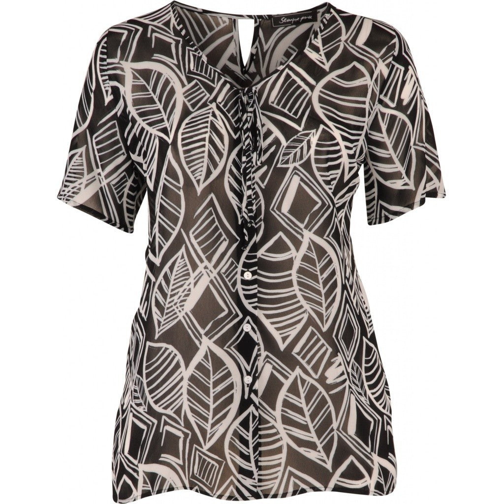Sempre Piu SEBlouse Bluser 010 Black