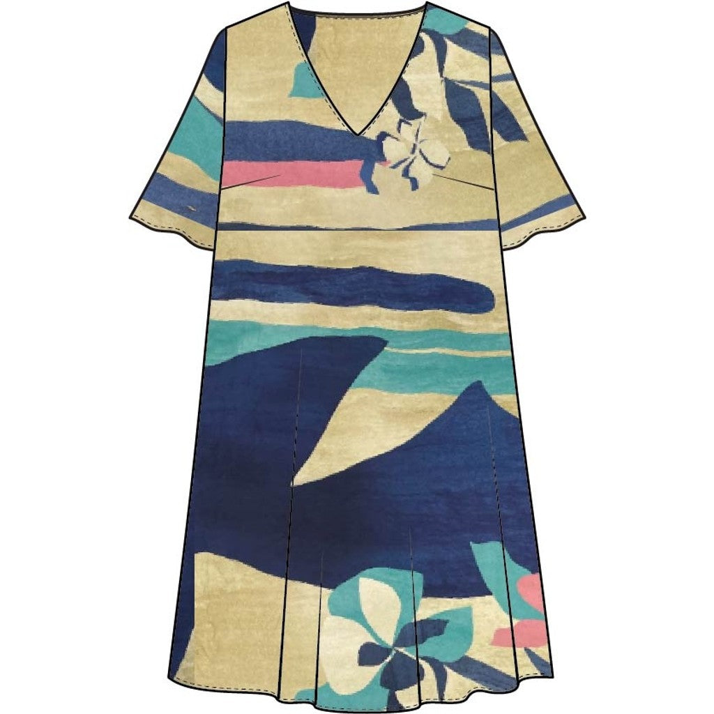 Sempre Piu SECaittin Kjoler 5850 Deep Blue