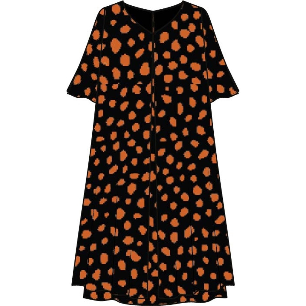 Sempre Piu SEEbba Kjoler 8850 Burned orange