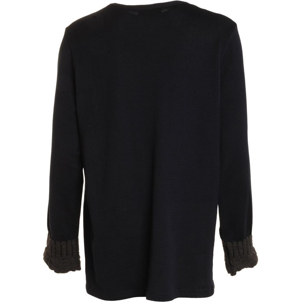 Sempre Piu SEKnit bluse Knit Pullover 020 Navy