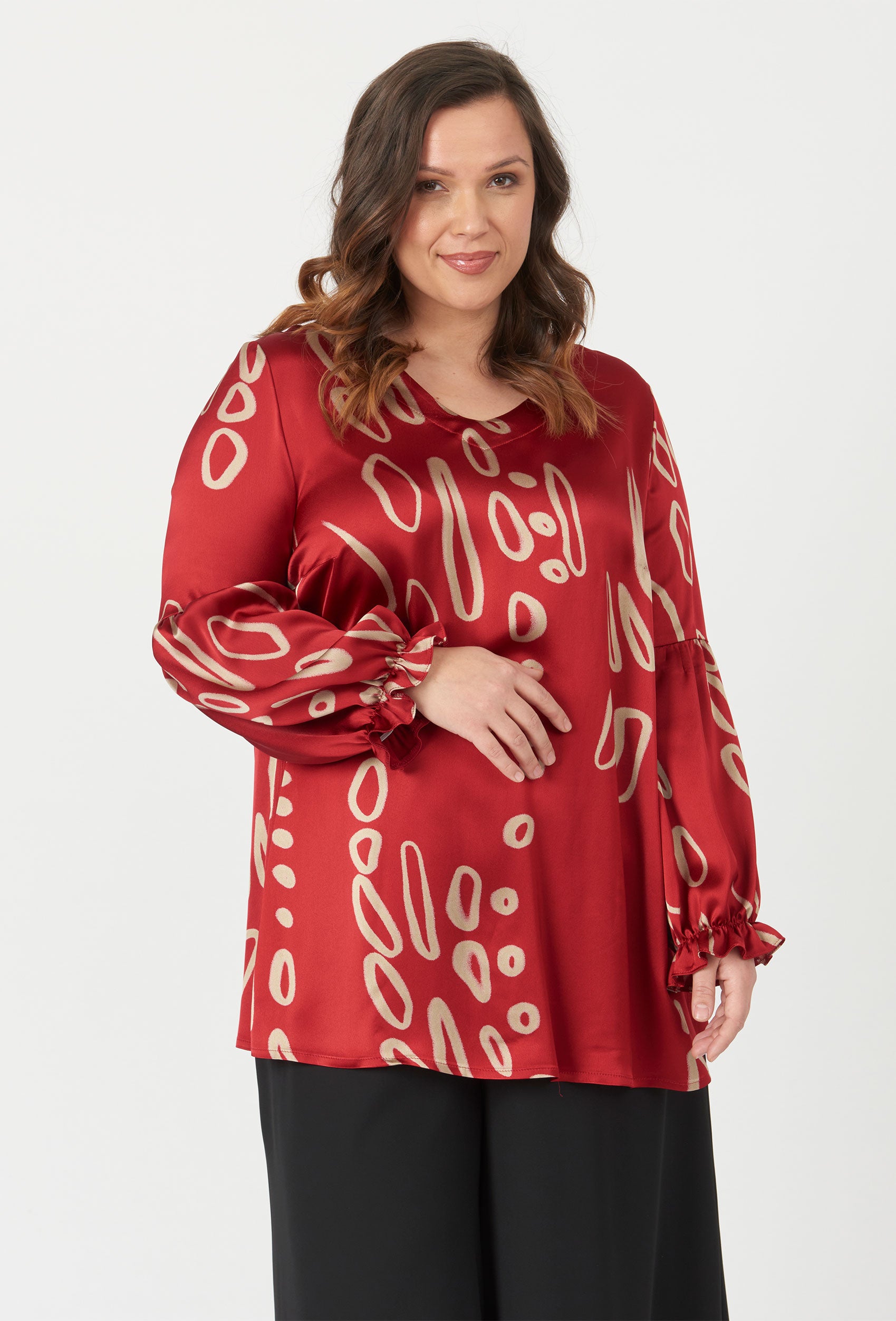 Sempre Piu SELillie Tunikaer 153 Persian Red