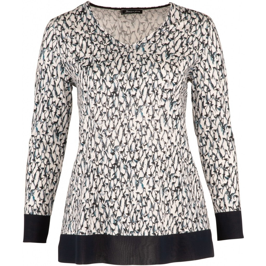 Sempre Piu SEShirt Skjortebluser 020 Navy