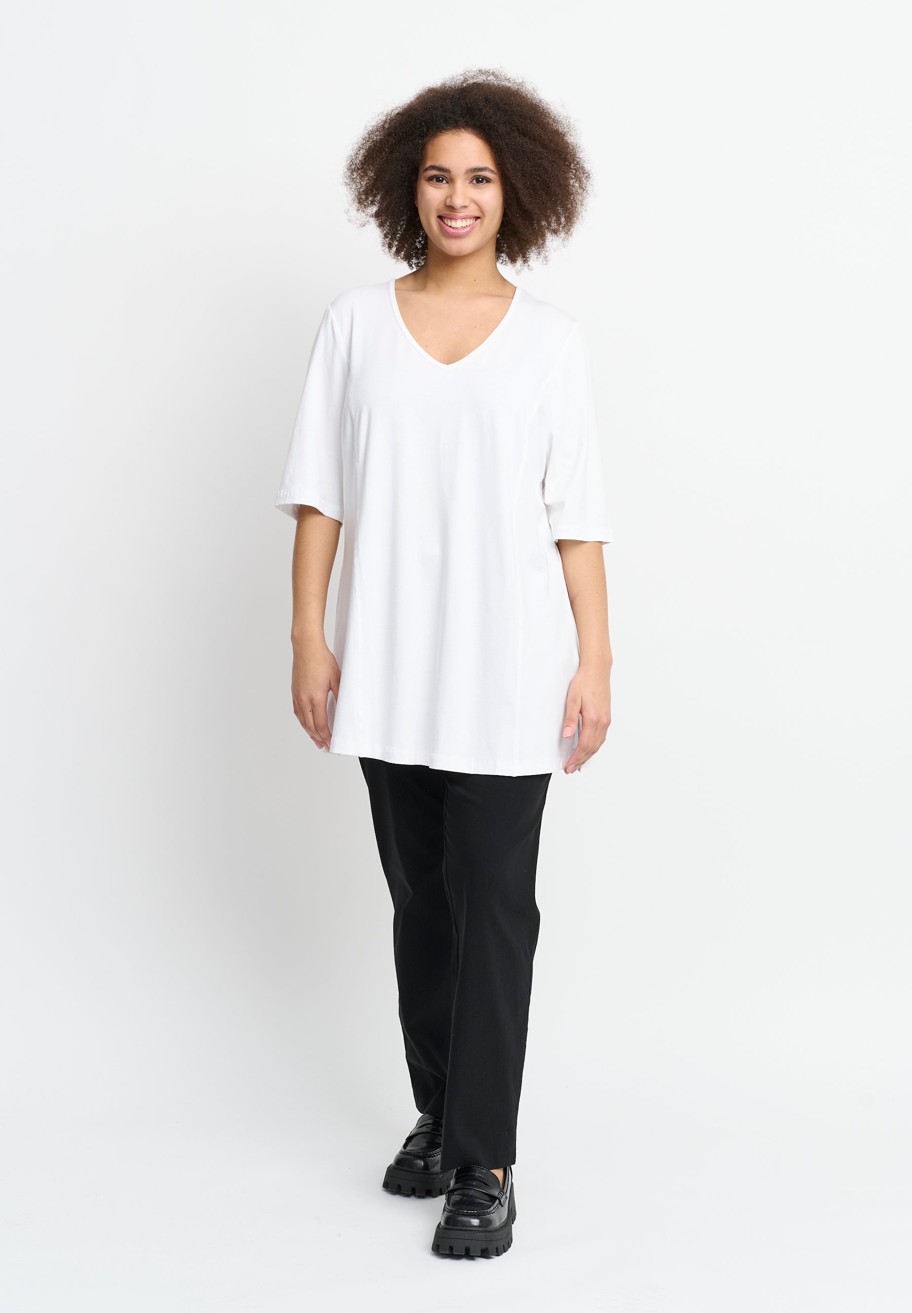 Sempre Piu SEShirt NOOS Skjortebluser 002 Optical white
