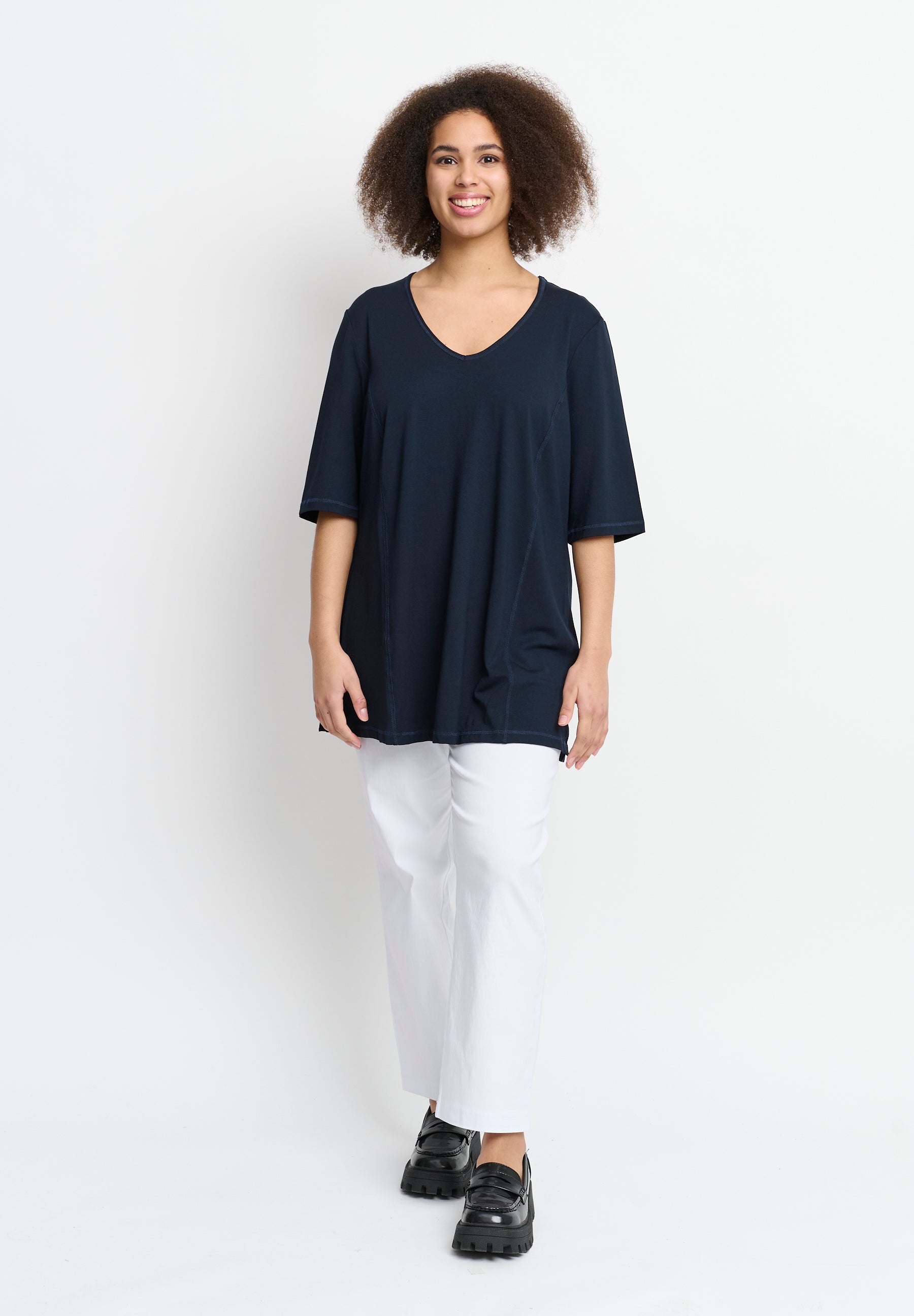 Sempre Piu SEShirt NOOS Skjortebluser 010 Black