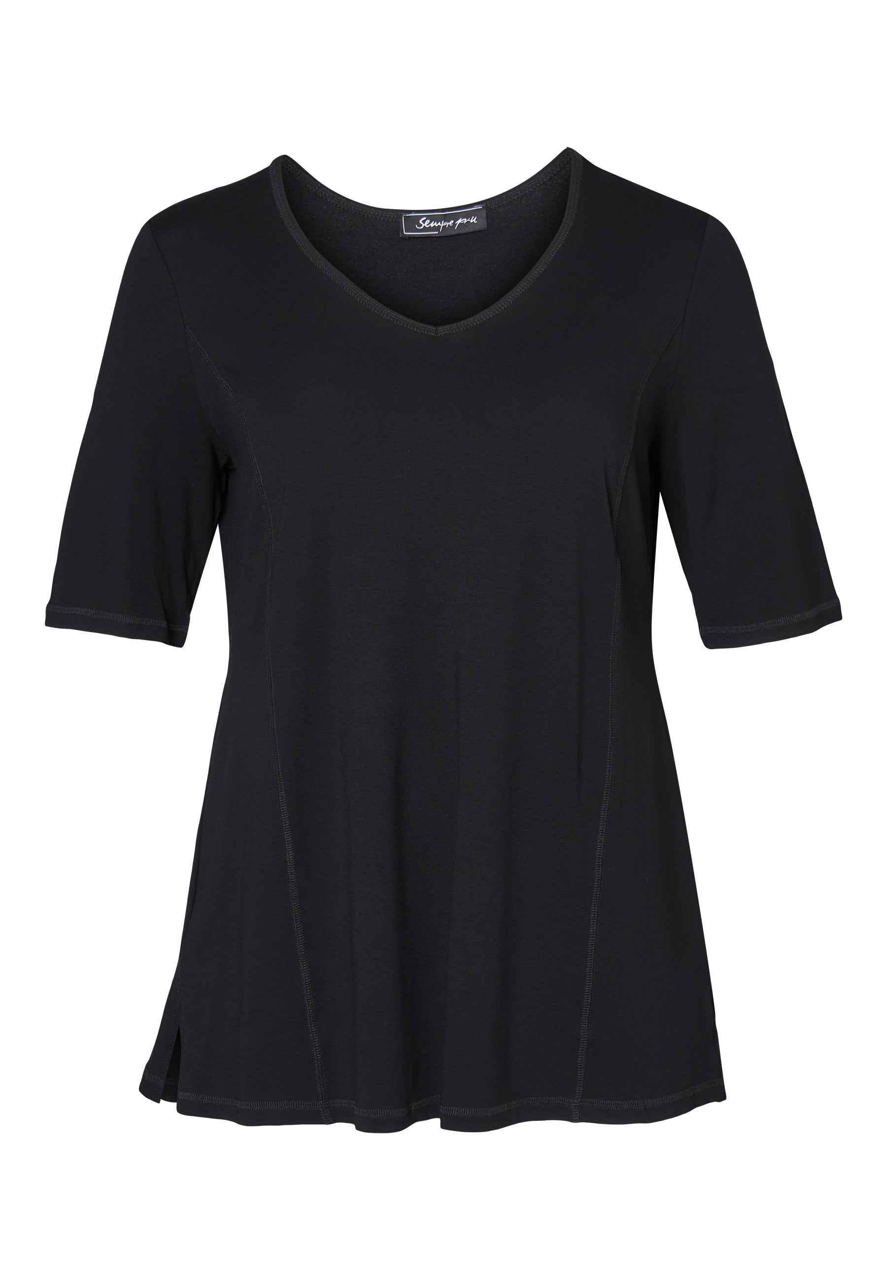 Sempre Piu SEShirt NOOS Skjortebluser 010 Black