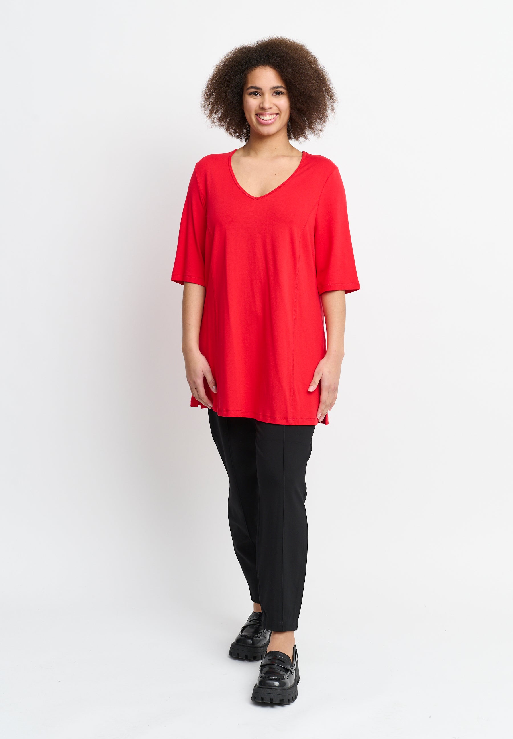 Sempre Piu SEShirt NOOS Skjortebluser 050 Red