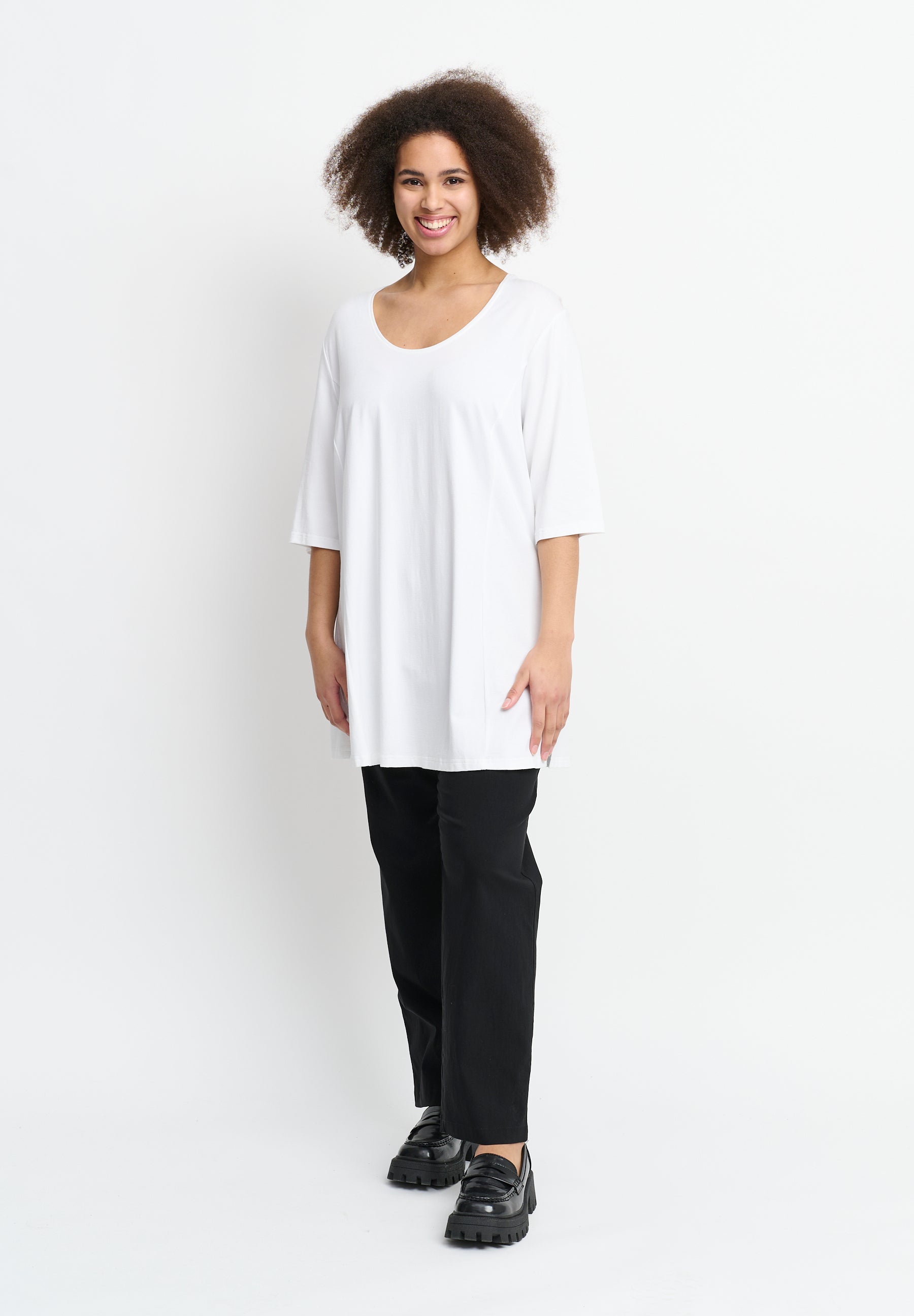Sempre Piu SEShirt NOOS Skjortebluser 002 Optical white